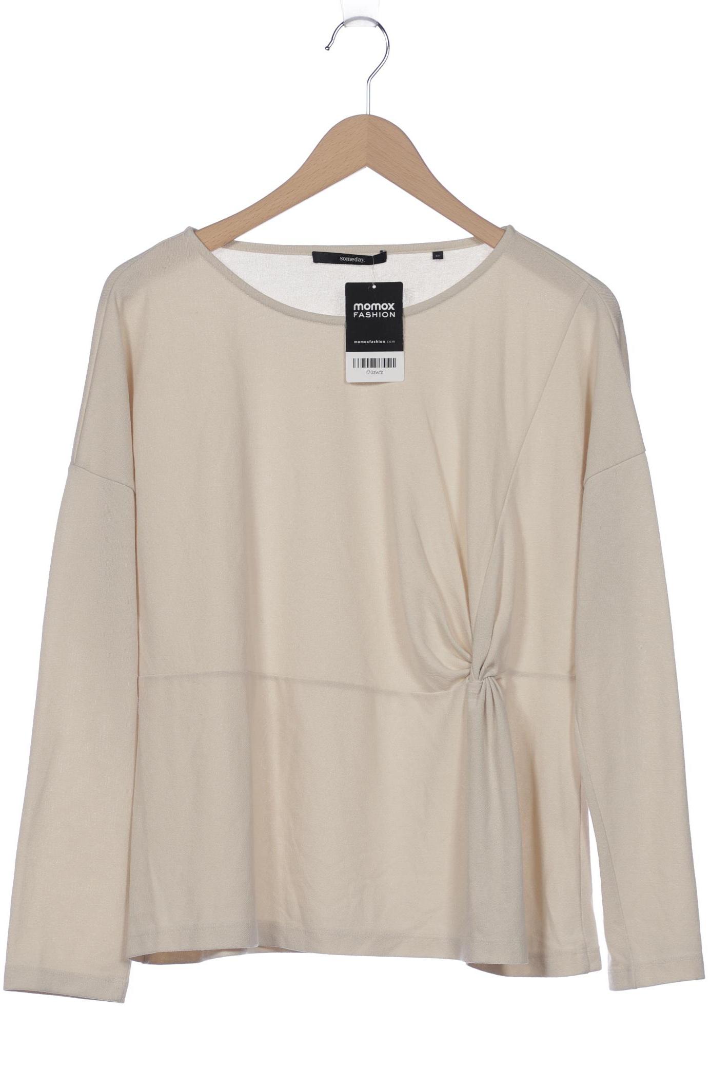 

someday. Damen Langarmshirt, beige, Gr. 42