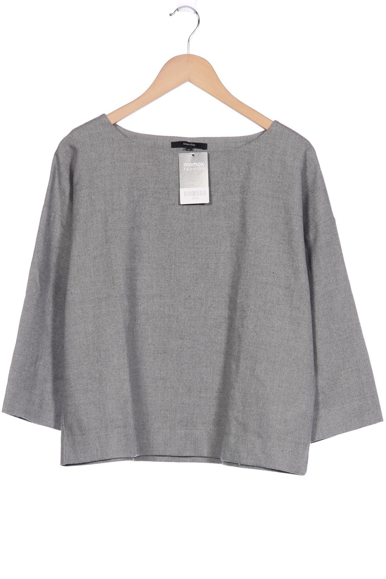 

someday. Damen Langarmshirt, grau