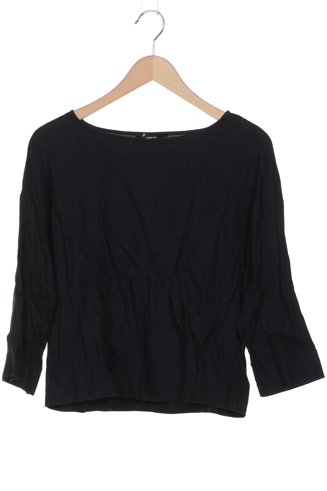 

someday. Damen Langarmshirt, marineblau, Gr. 38