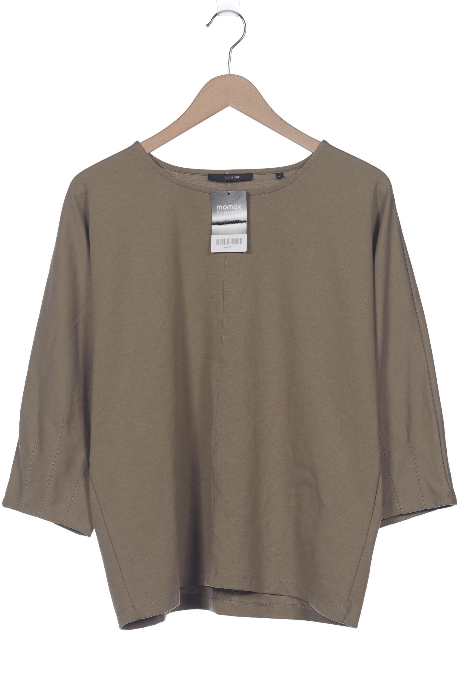 

someday. Damen Langarmshirt, grün