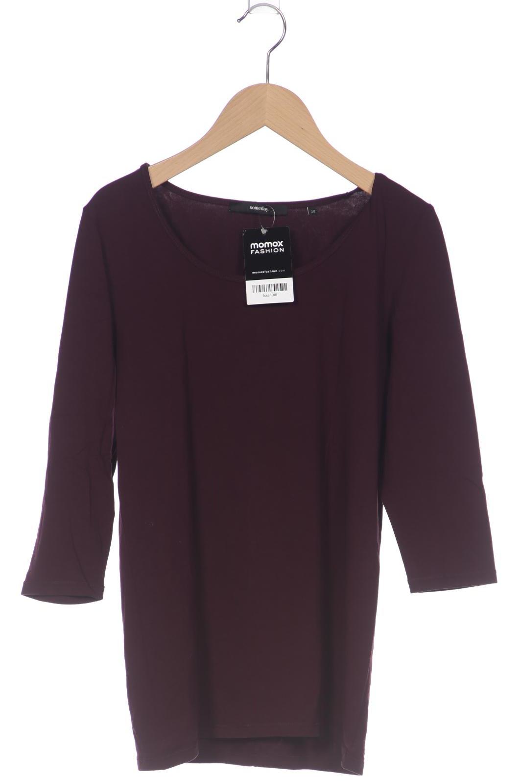 

someday. Damen Langarmshirt, bordeaux, Gr. 38