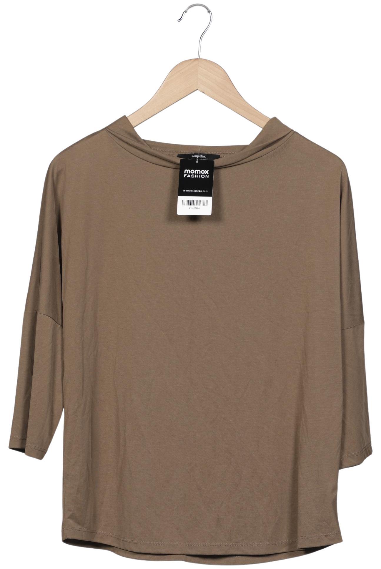 

someday. Damen Langarmshirt, braun, Gr. 38