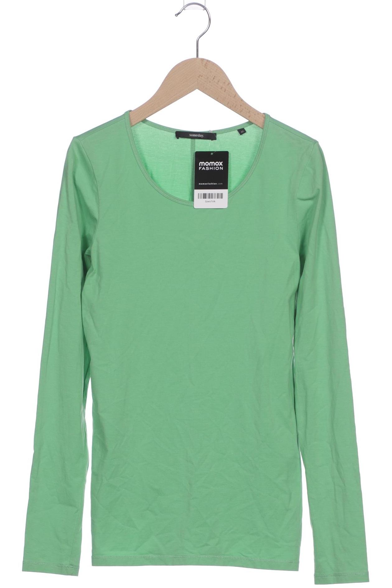 

someday. Damen Langarmshirt, grün, Gr. 40