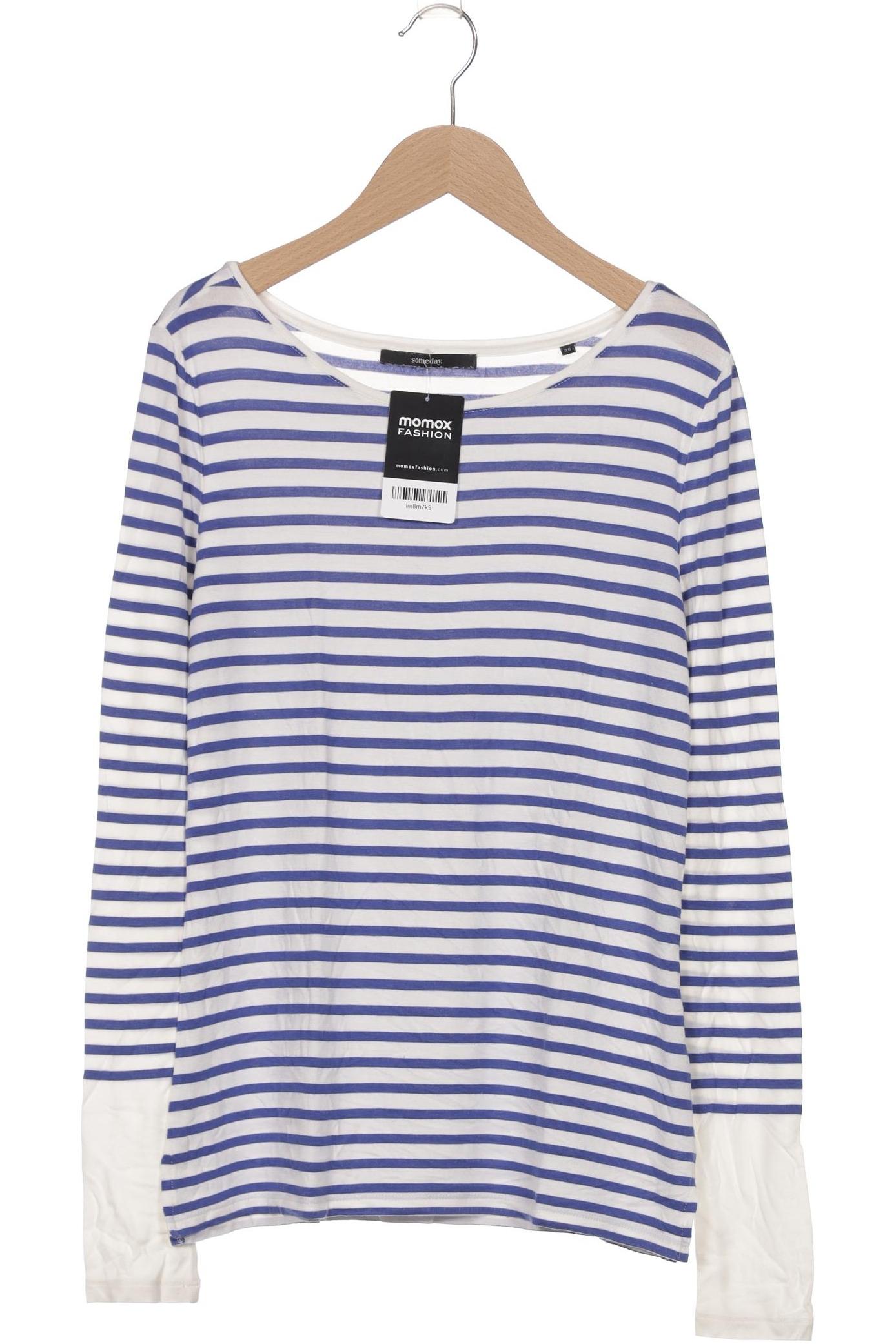 

someday. Damen Langarmshirt, blau, Gr. 36