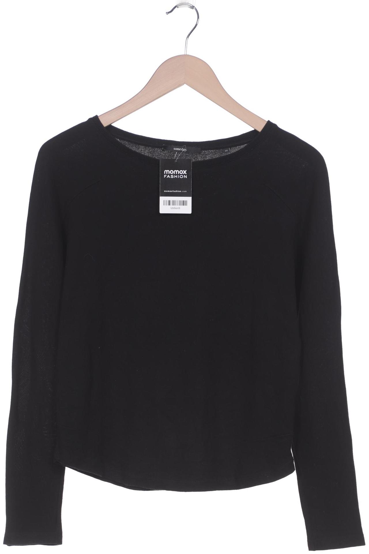 

someday. Damen Langarmshirt, schwarz