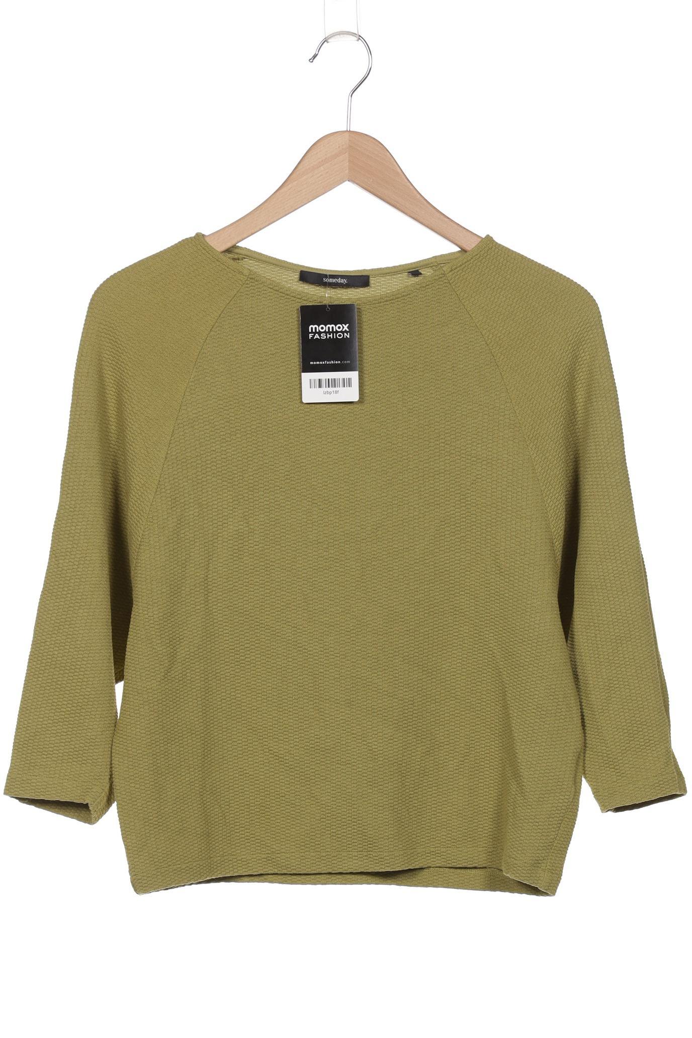 

someday. Damen Langarmshirt, grün, Gr. 38