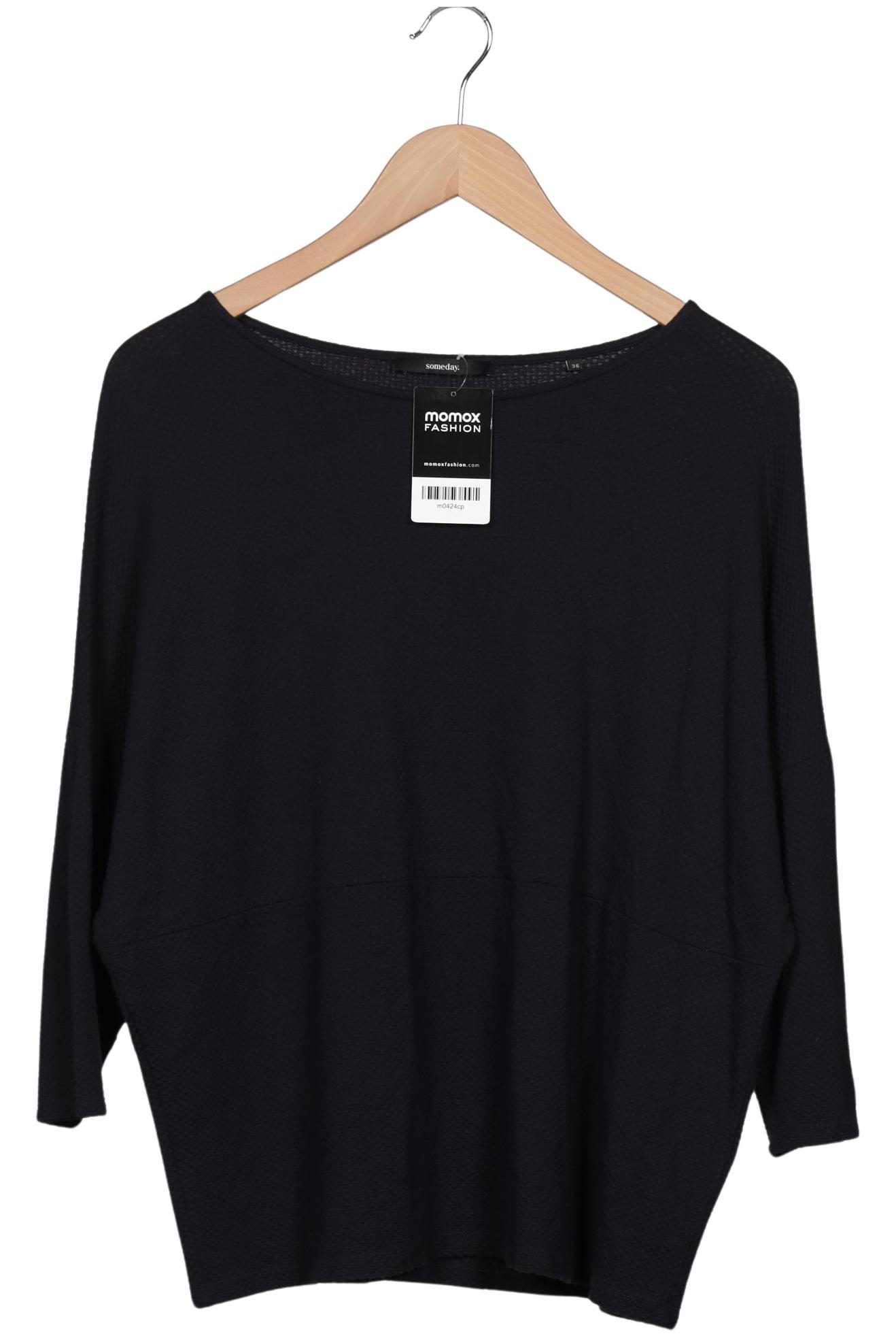 

someday. Damen Langarmshirt, marineblau, Gr. 36