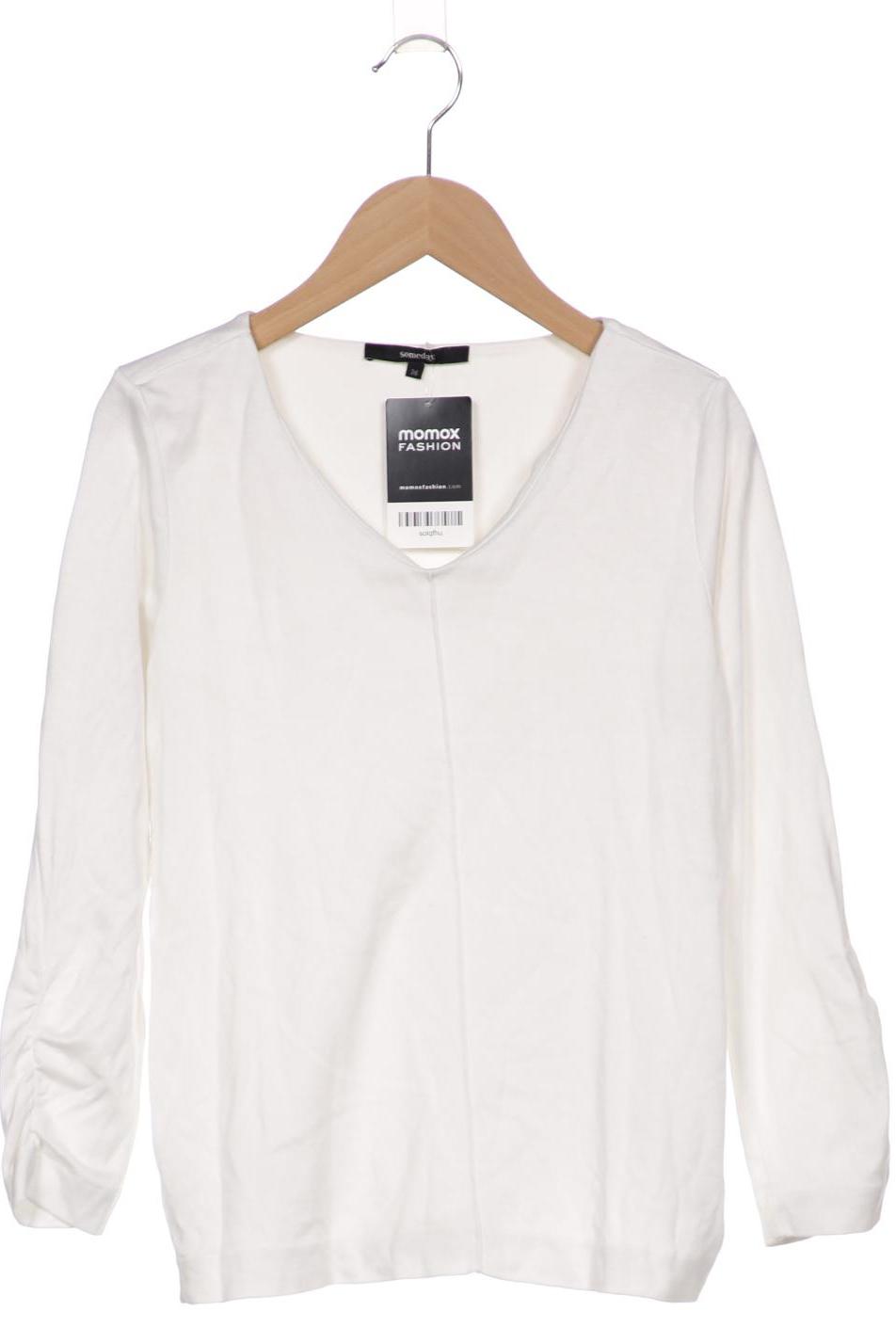 

someday. Damen Langarmshirt, weiß