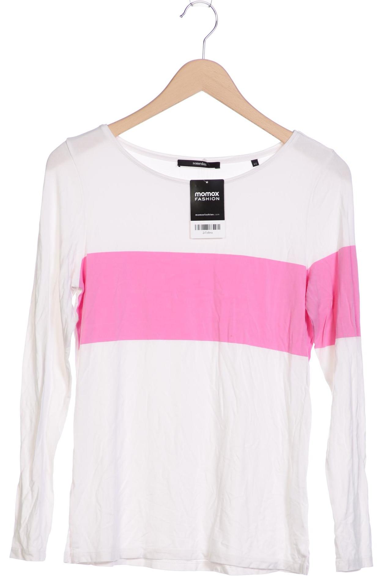 

someday. Damen Langarmshirt, weiß, Gr. 40