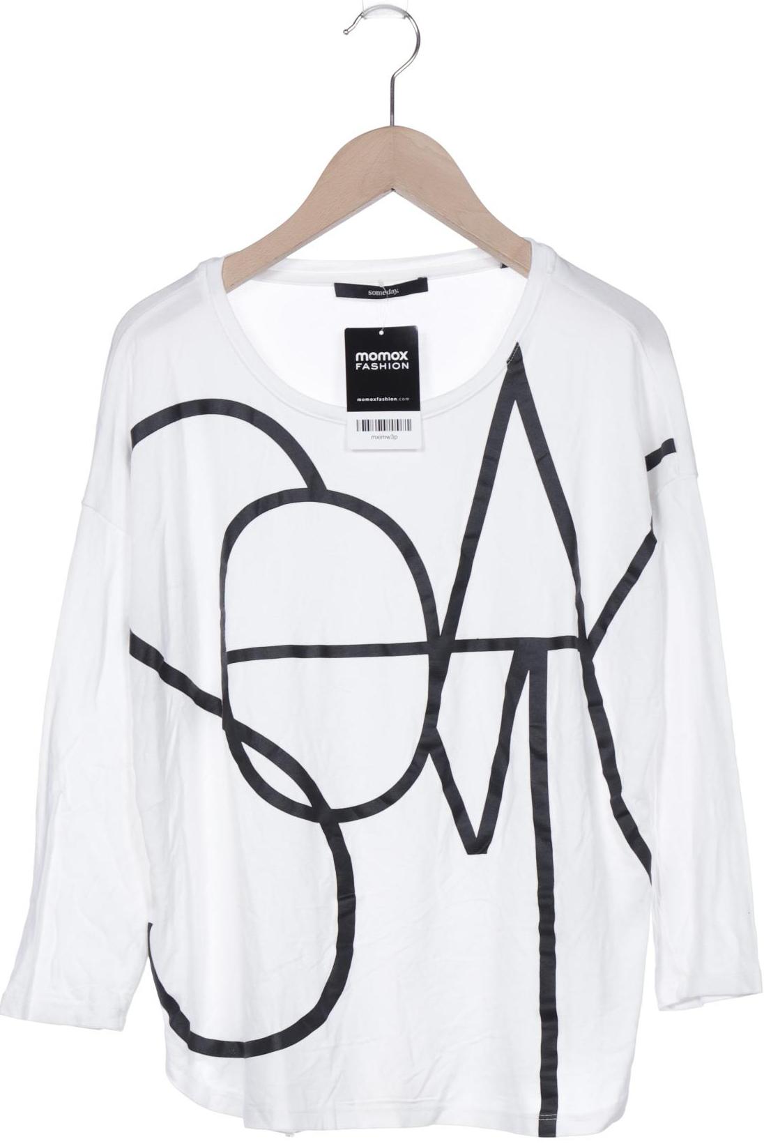 

someday. Damen Langarmshirt, weiß, Gr. 36