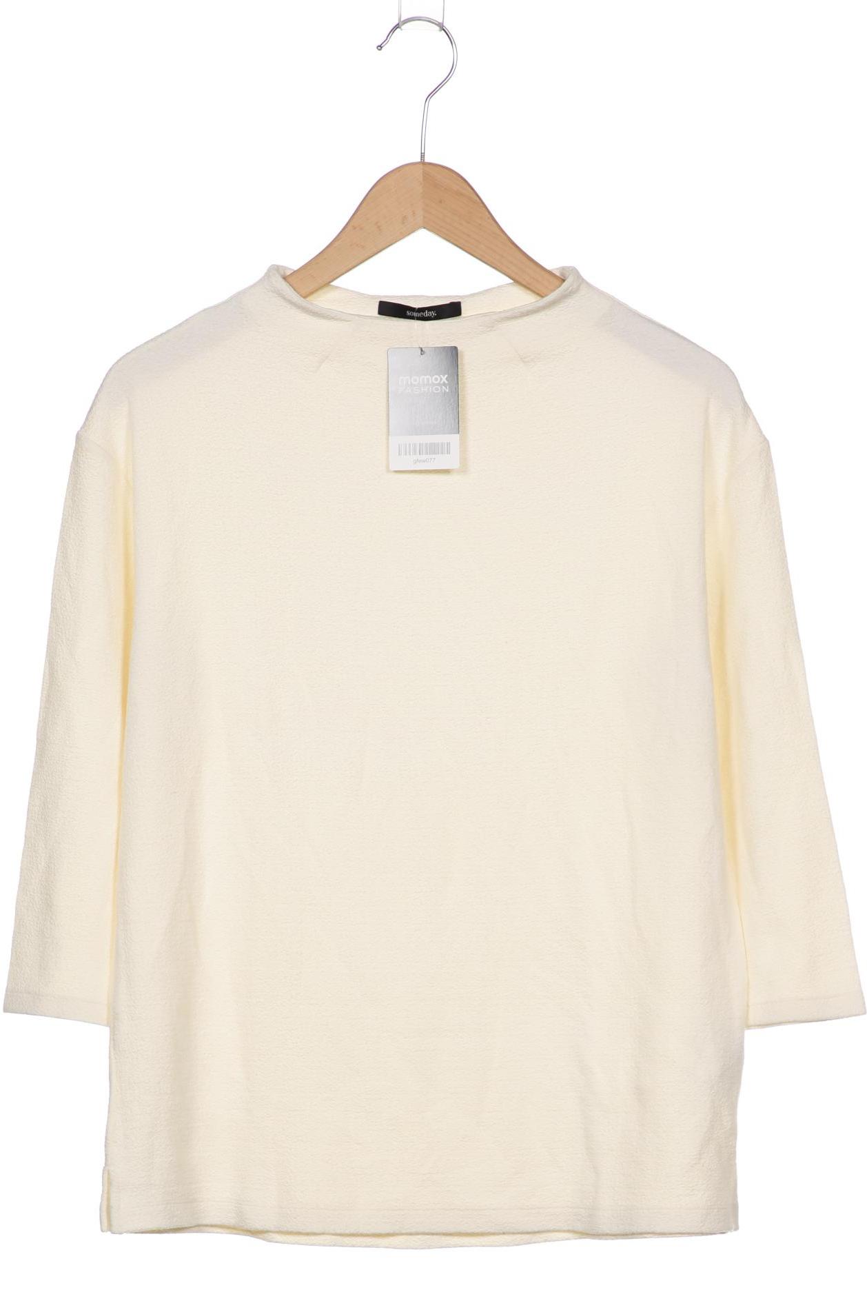 

someday. Damen Langarmshirt, cremeweiß