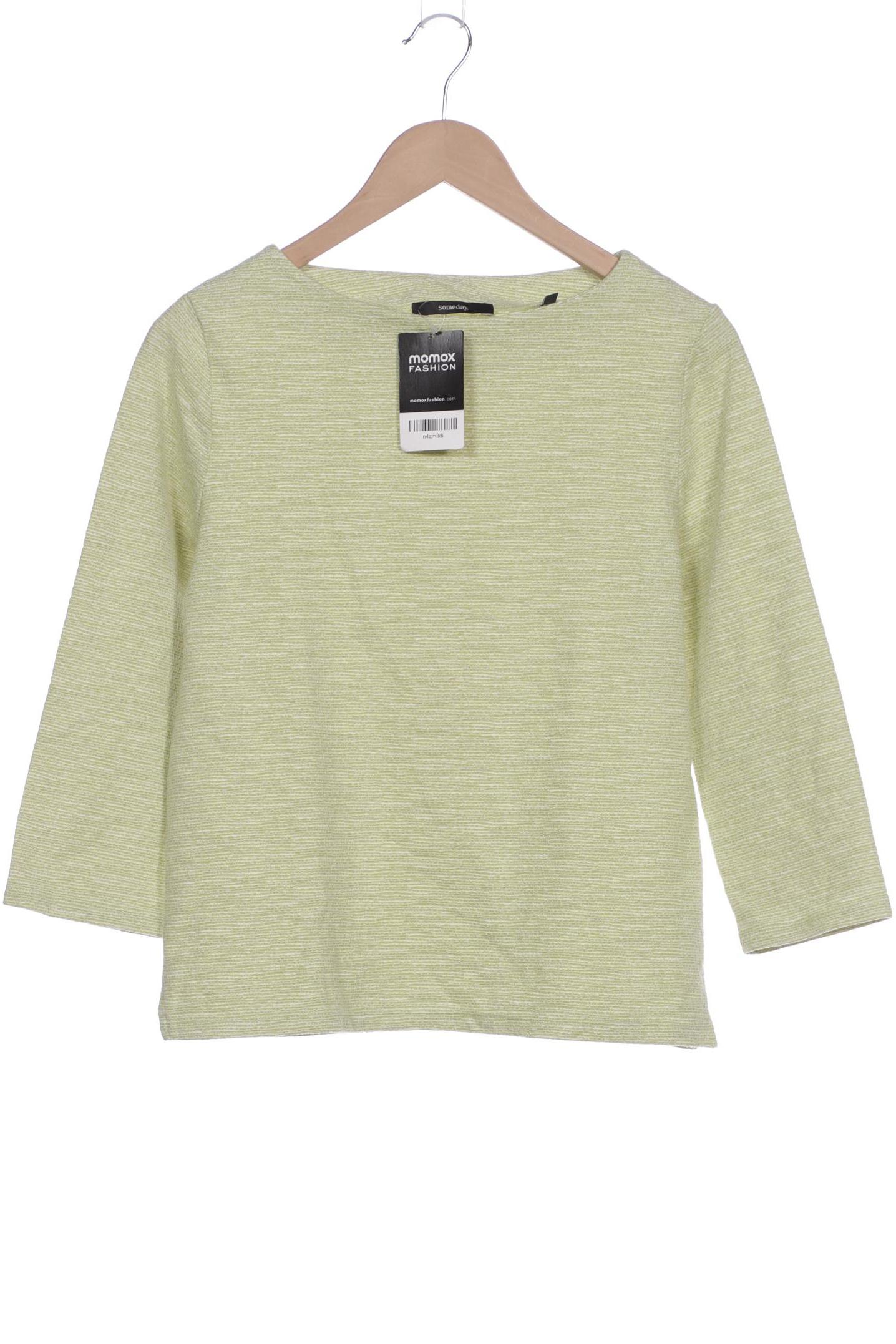 

someday. Damen Langarmshirt, hellgrün, Gr. 38