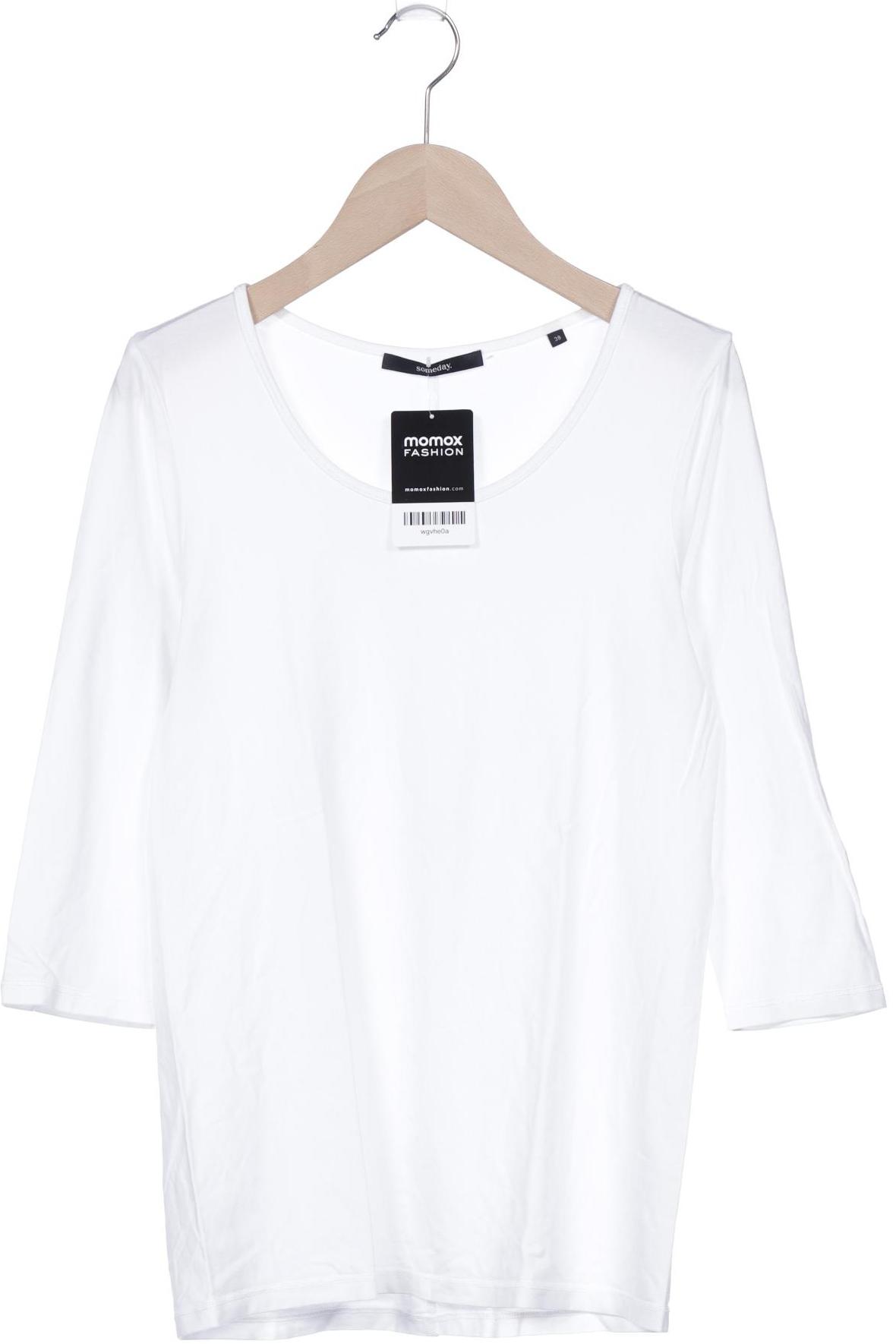 

someday. Damen Langarmshirt, weiß, Gr. 38