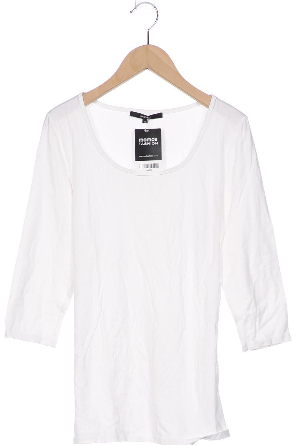 

someday. Damen Langarmshirt, weiß