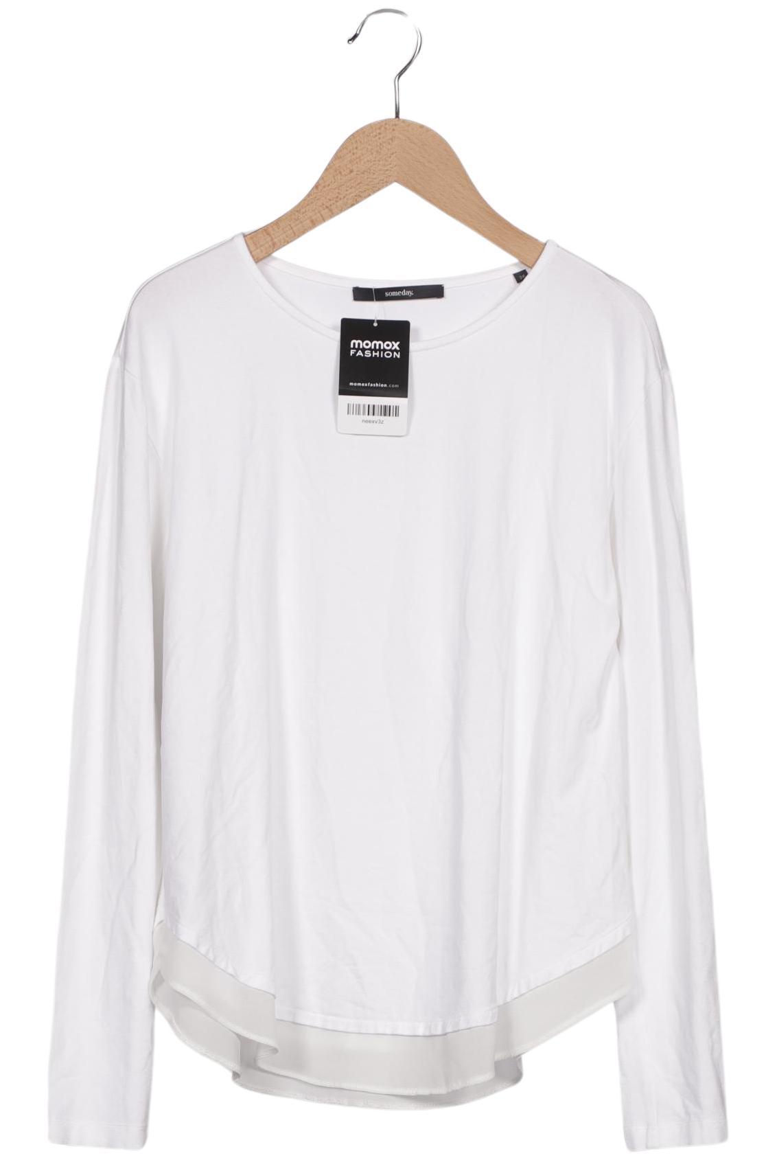 

someday. Damen Langarmshirt, weiß, Gr. 36