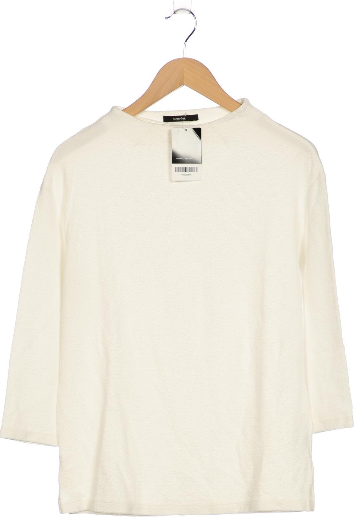 

someday. Damen Langarmshirt, weiß, Gr. 40