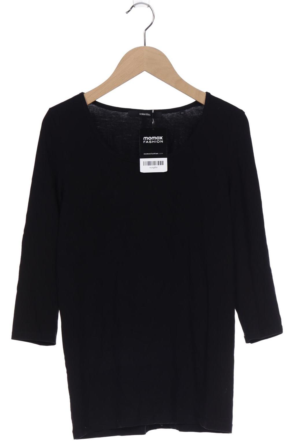 

someday. Damen Langarmshirt, schwarz