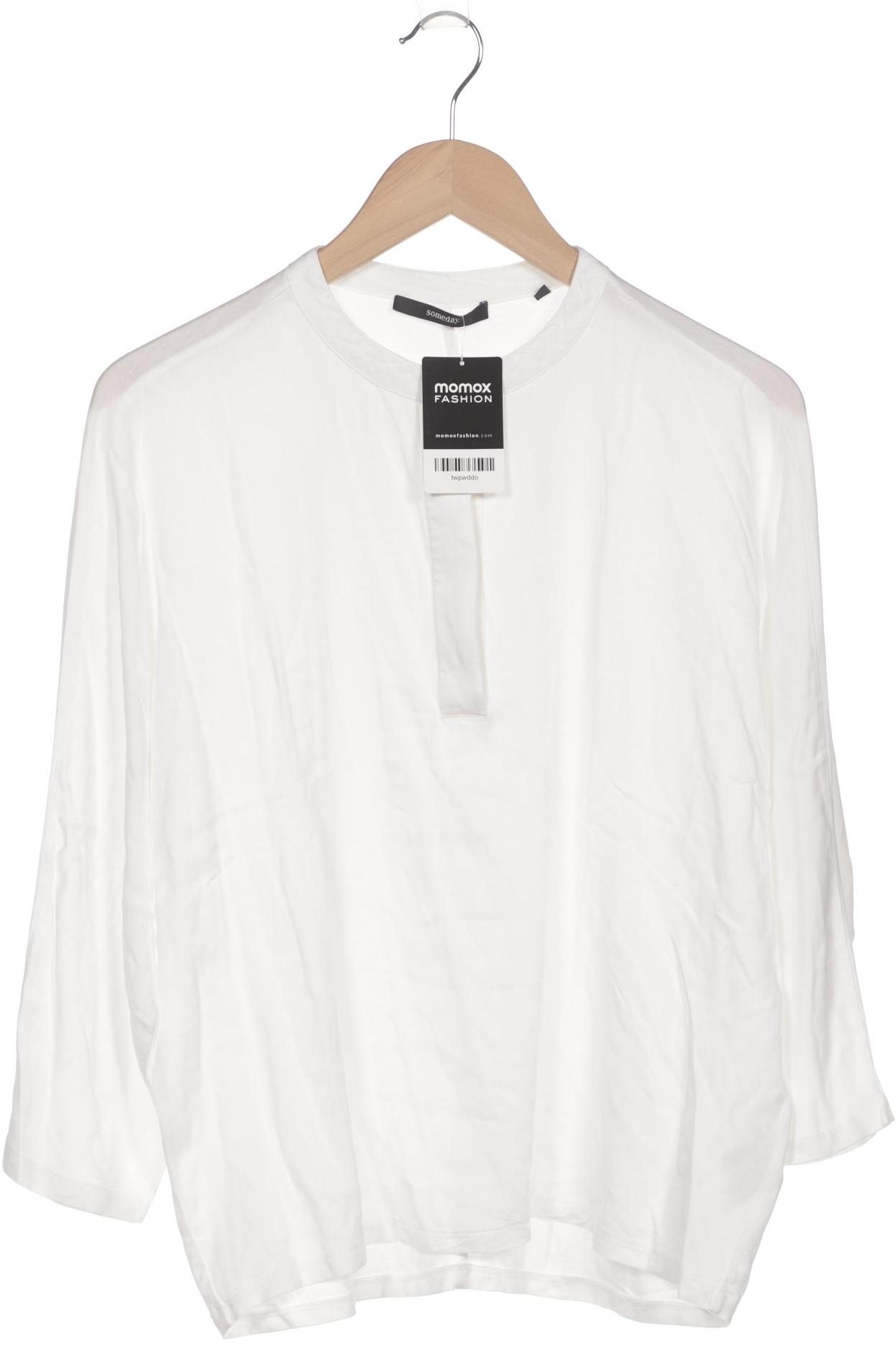 

someday. Damen Langarmshirt, weiß, Gr. 40