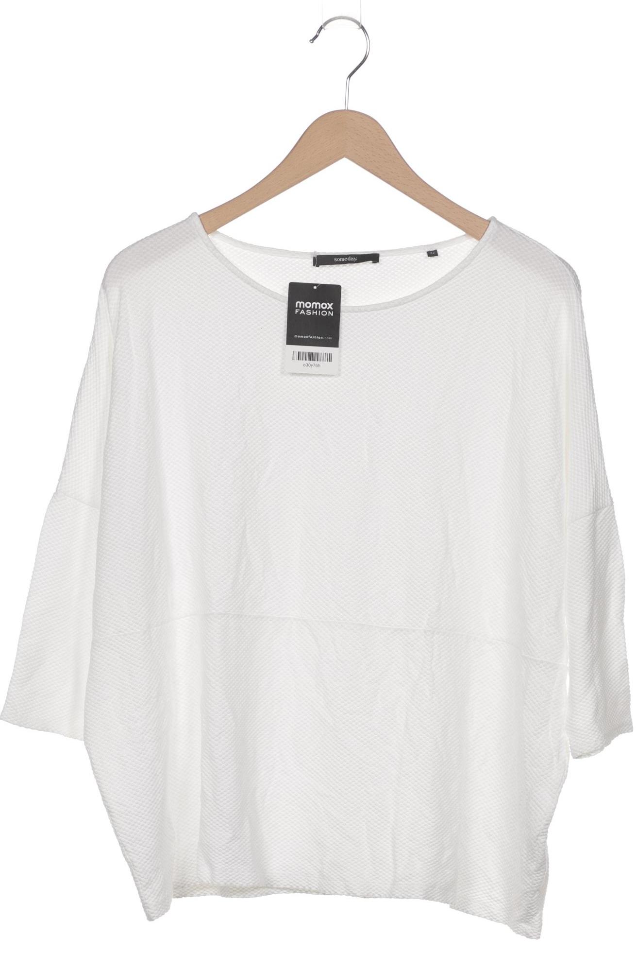 

someday. Damen Langarmshirt, weiß, Gr. 42