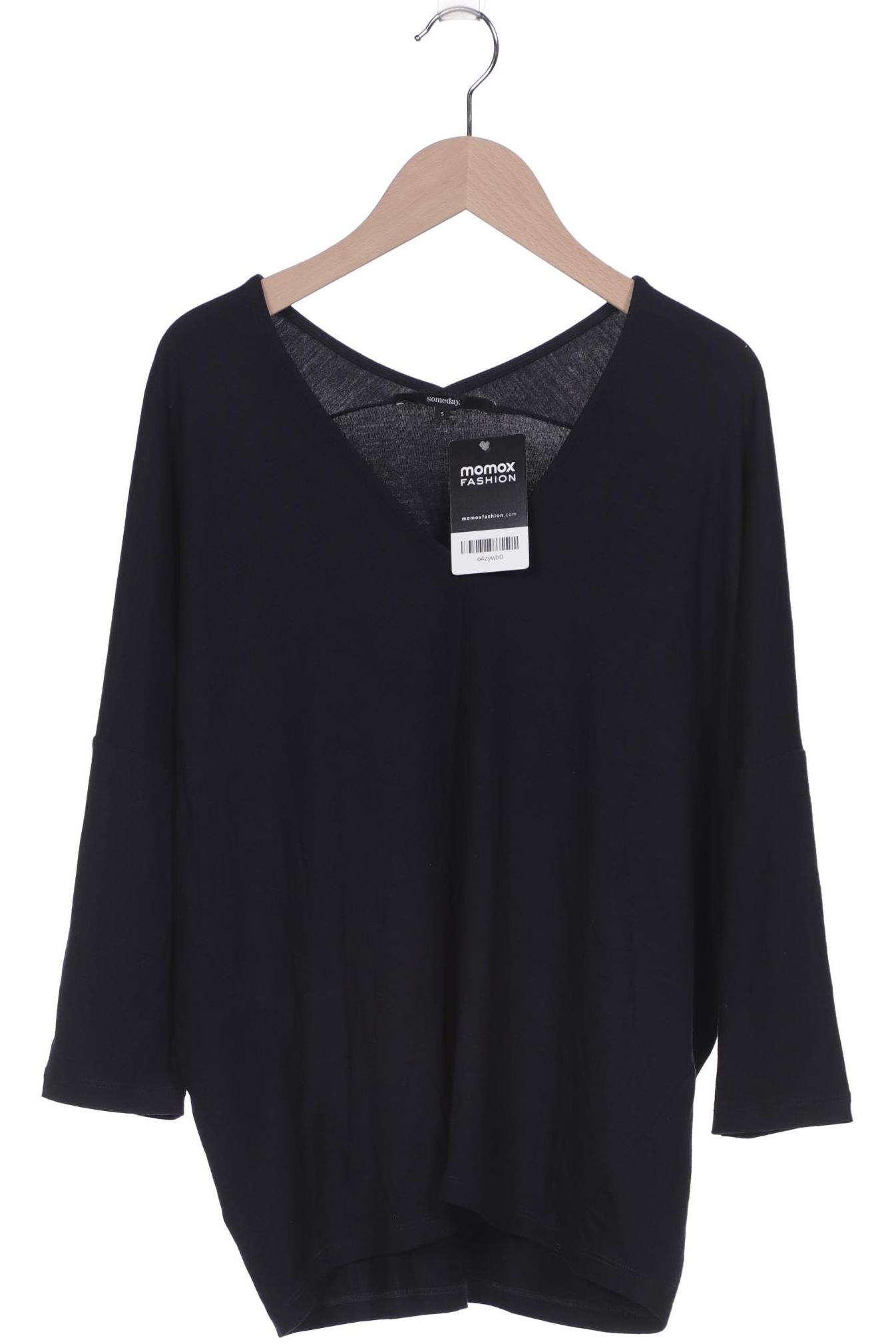 

someday. Damen Langarmshirt, marineblau