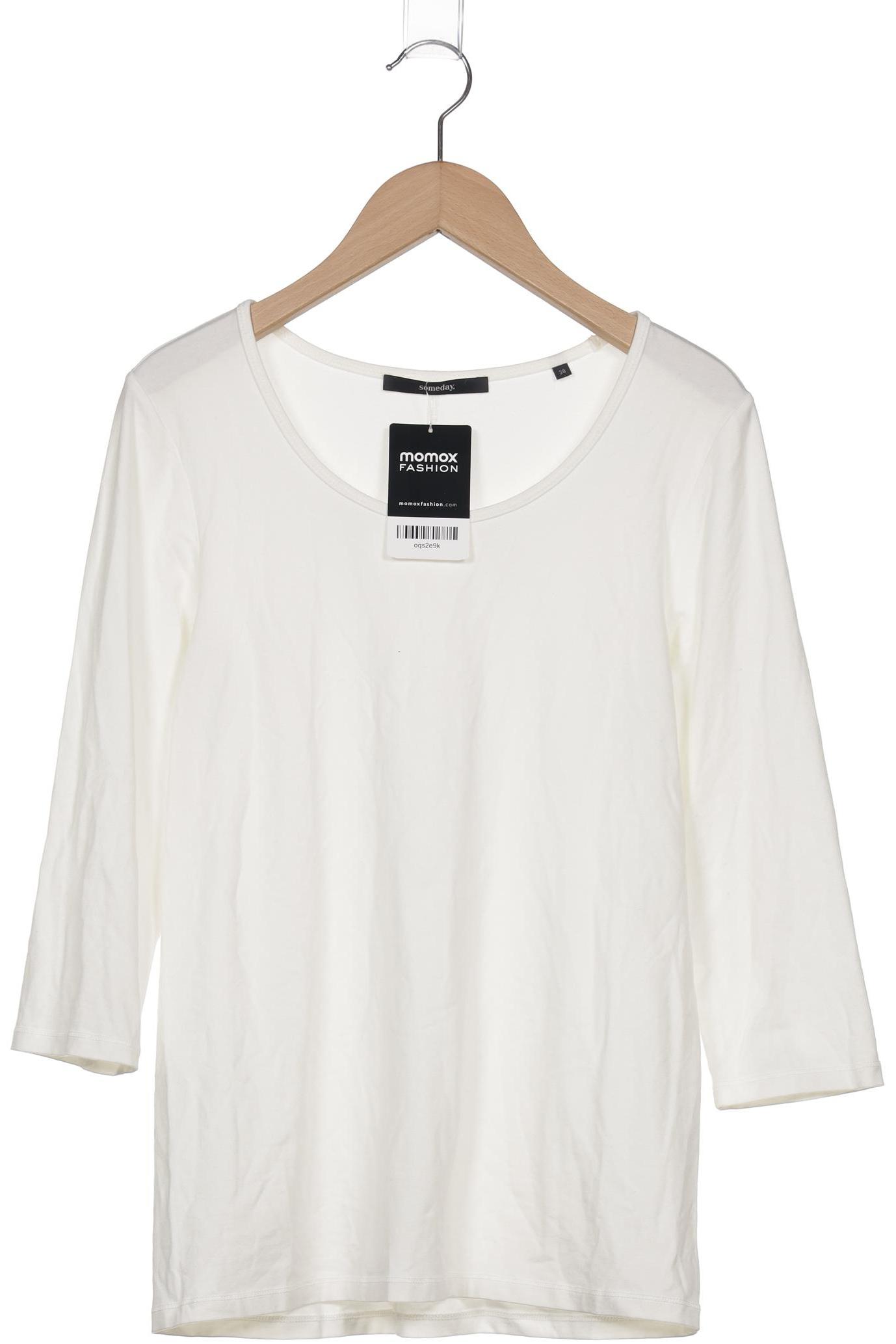 

someday. Damen Langarmshirt, weiß, Gr. 38