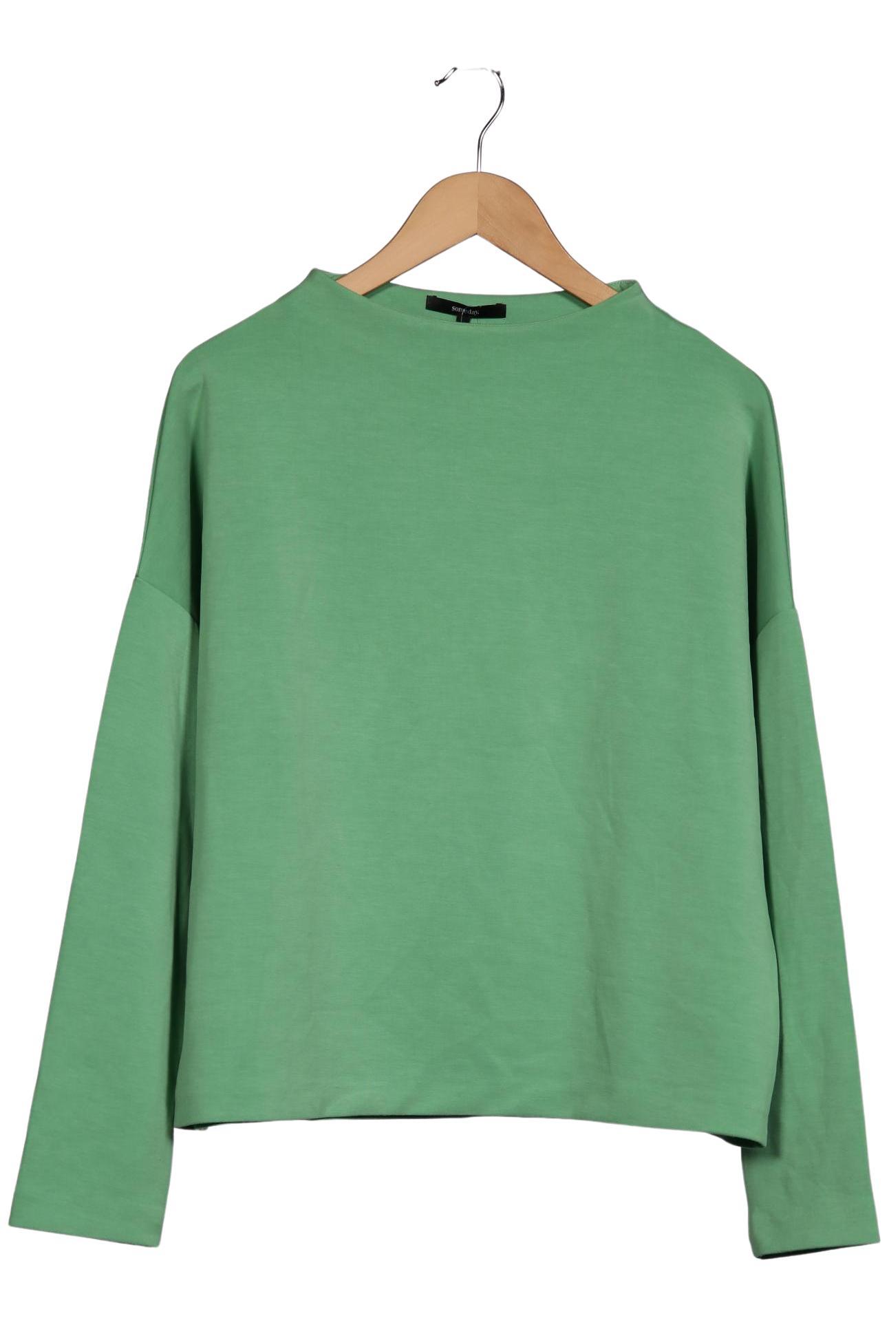 

someday. Damen Langarmshirt, grün, Gr. 40