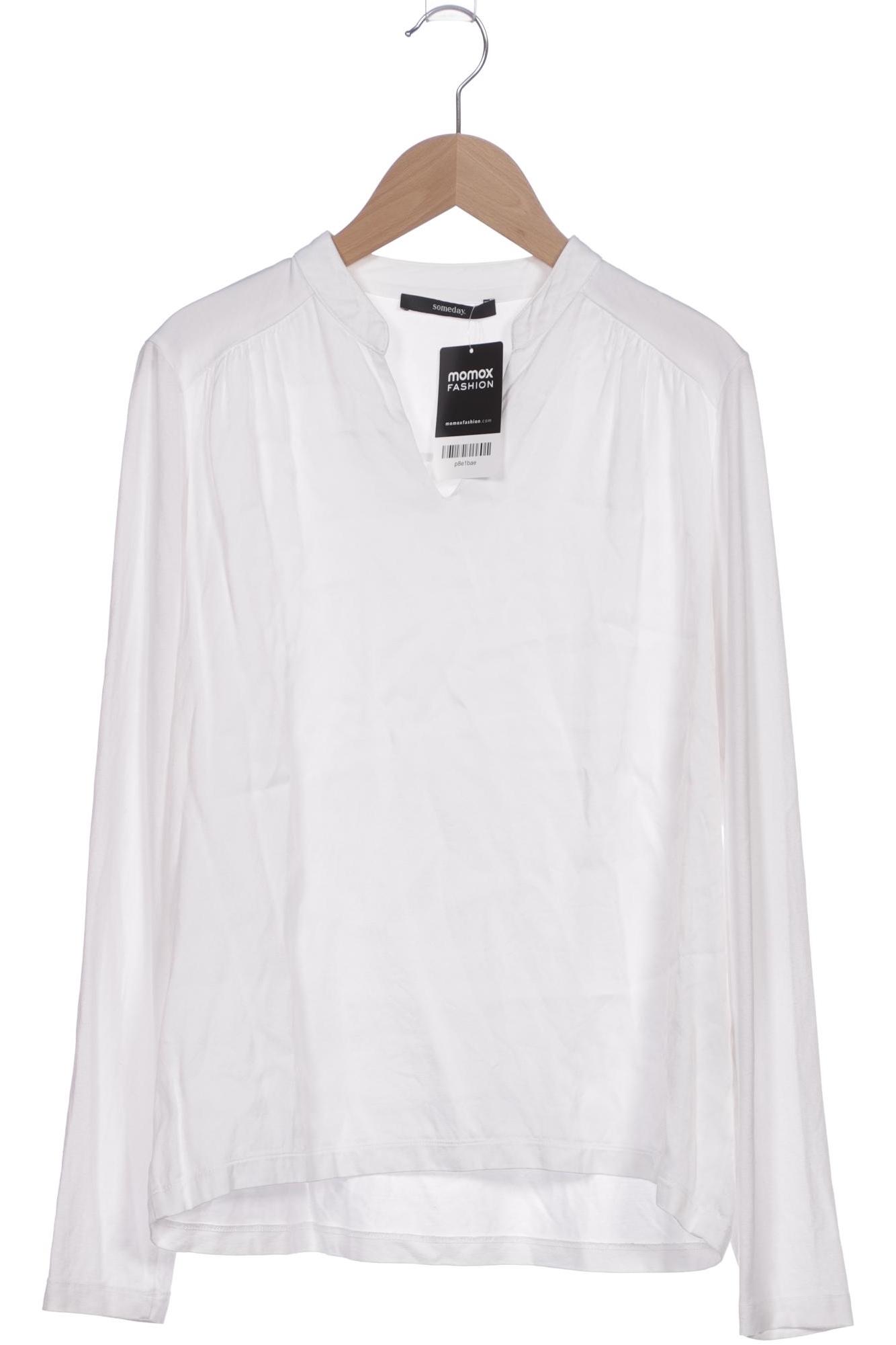 

someday. Damen Langarmshirt, weiß, Gr. 38