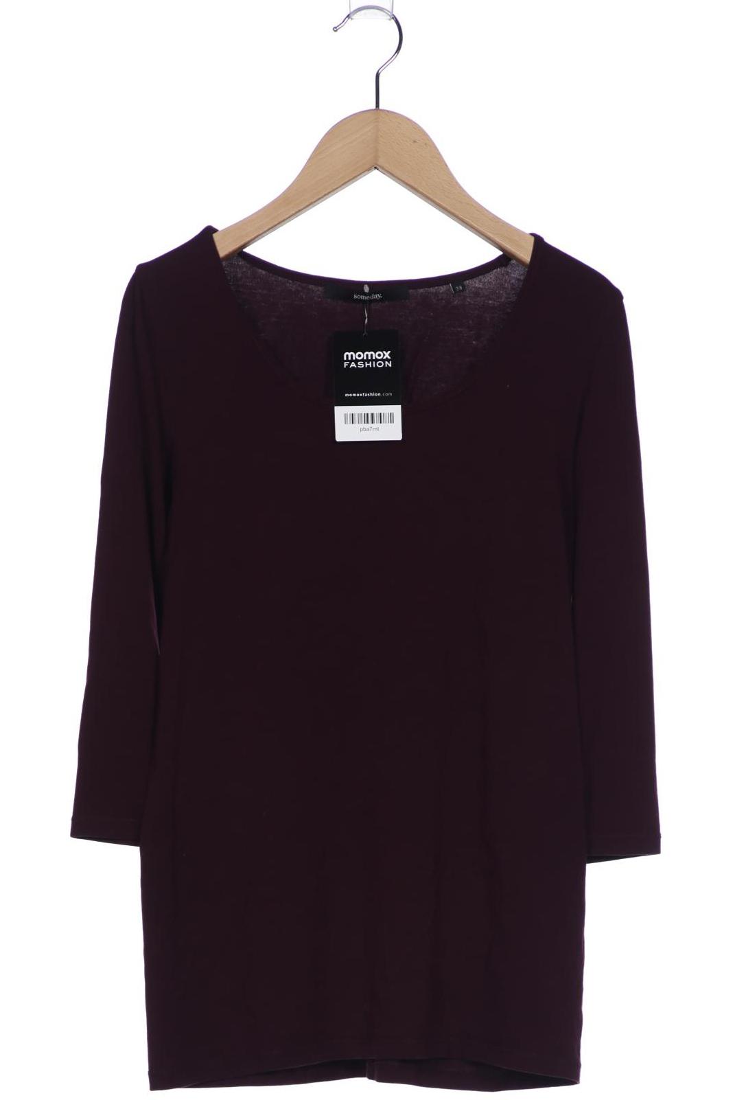 

someday. Damen Langarmshirt, bordeaux, Gr. 38