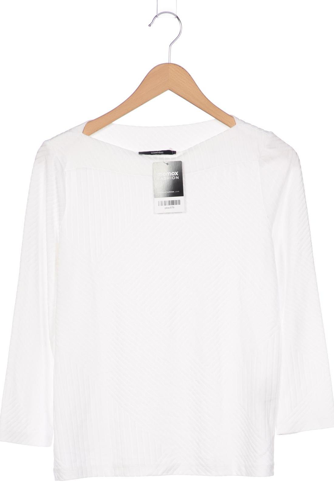 

someday. Damen Langarmshirt, weiß, Gr. 36