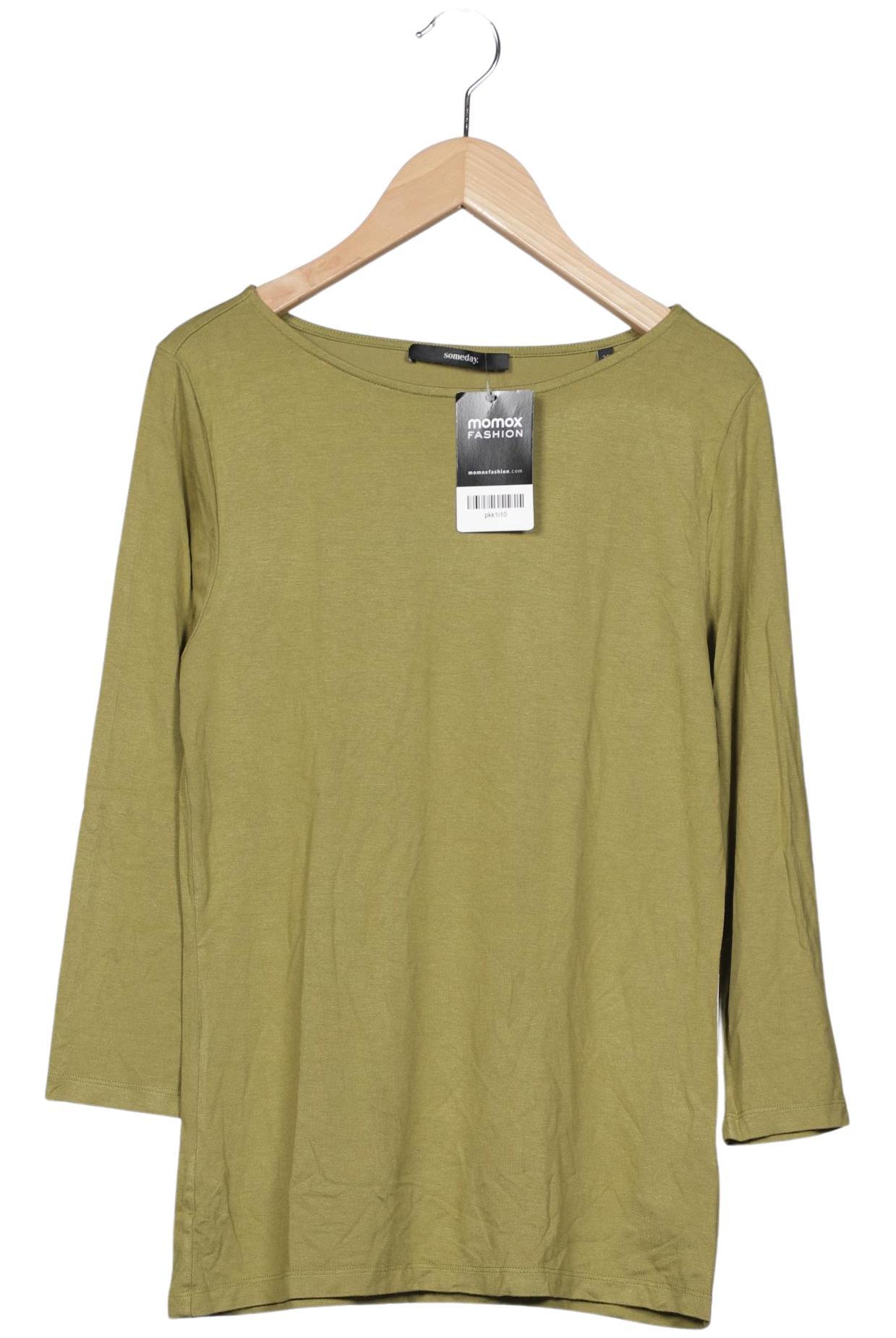 

someday. Damen Langarmshirt, grün, Gr. 36