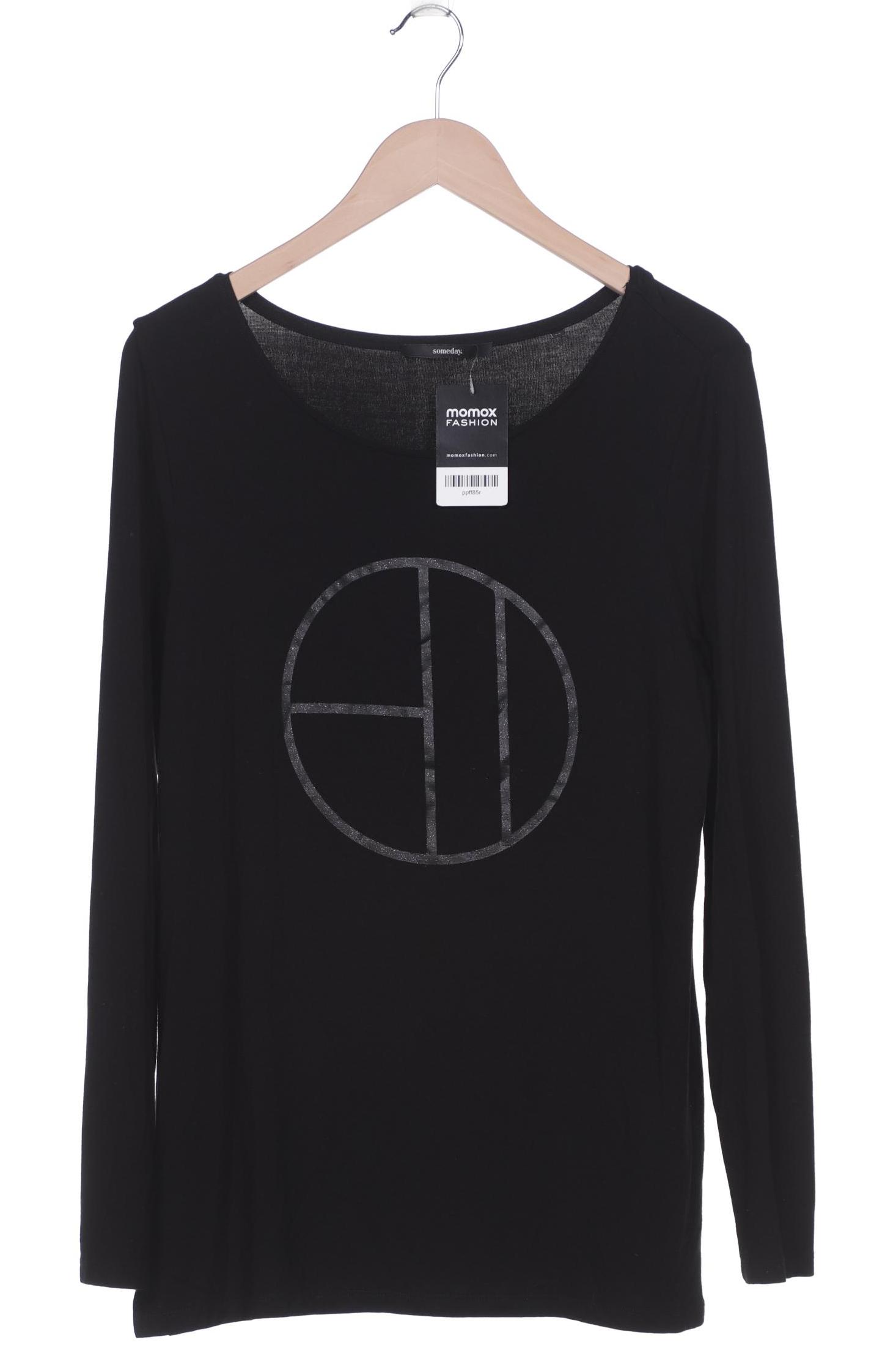 

someday. Damen Langarmshirt, schwarz