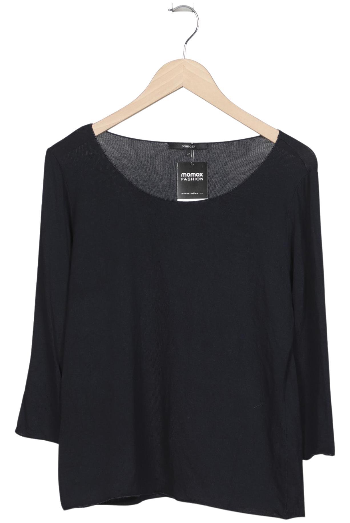 

someday. Damen Langarmshirt, marineblau, Gr. 42