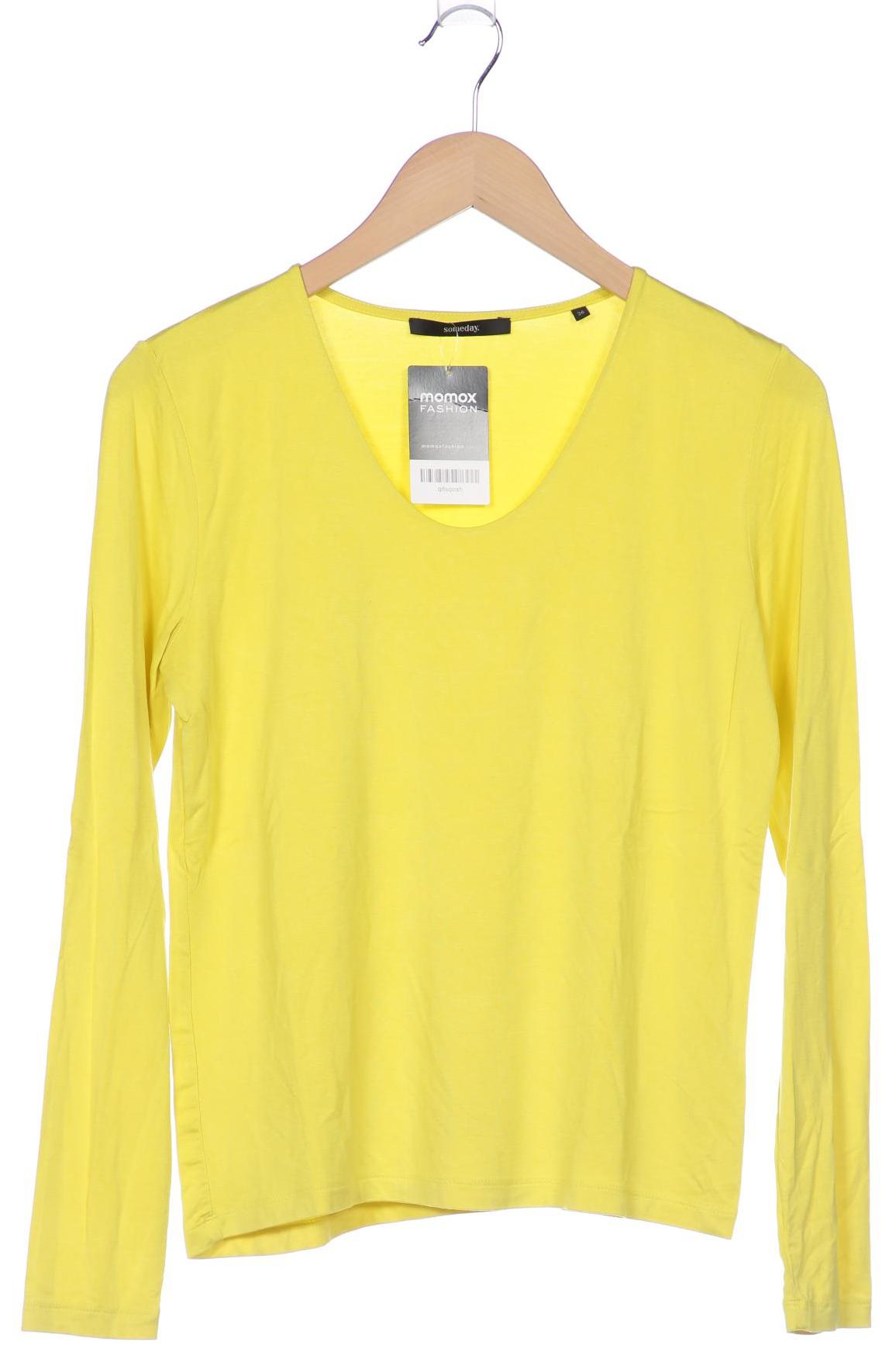 

someday. Damen Langarmshirt, gelb