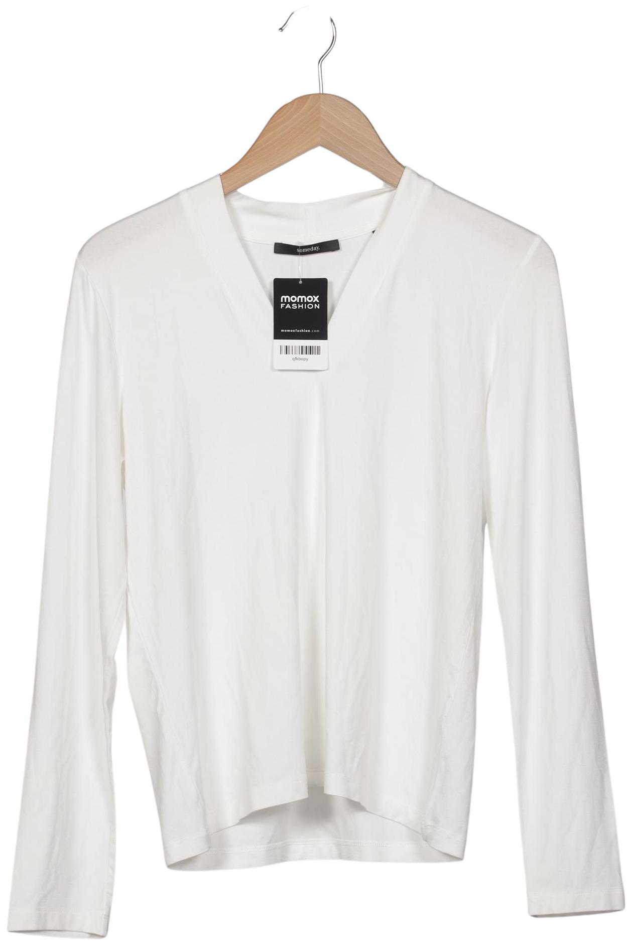 

someday. Damen Langarmshirt, weiß, Gr. 38