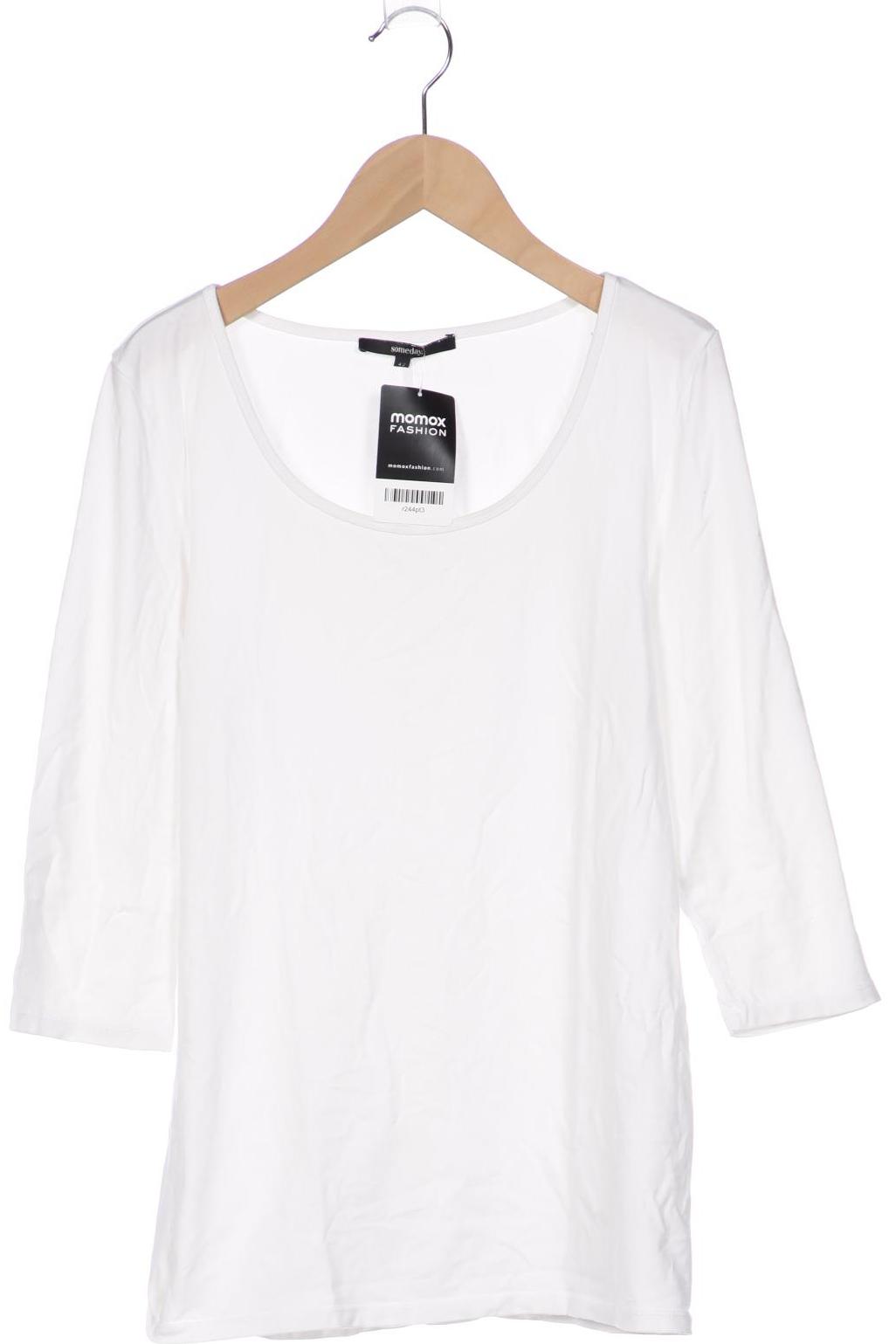 

someday. Damen Langarmshirt, weiß