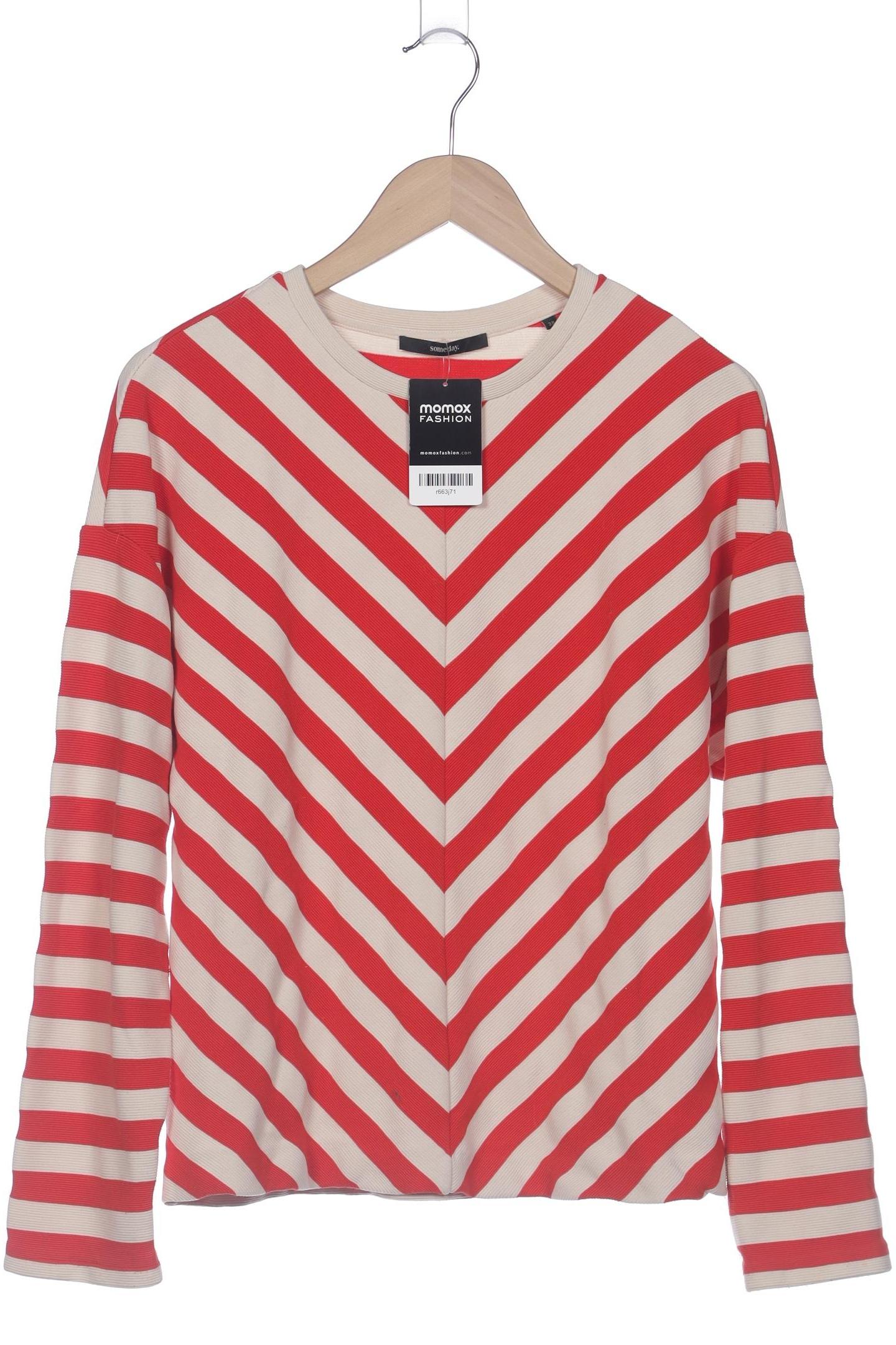 

someday. Damen Langarmshirt, rot, Gr. 38