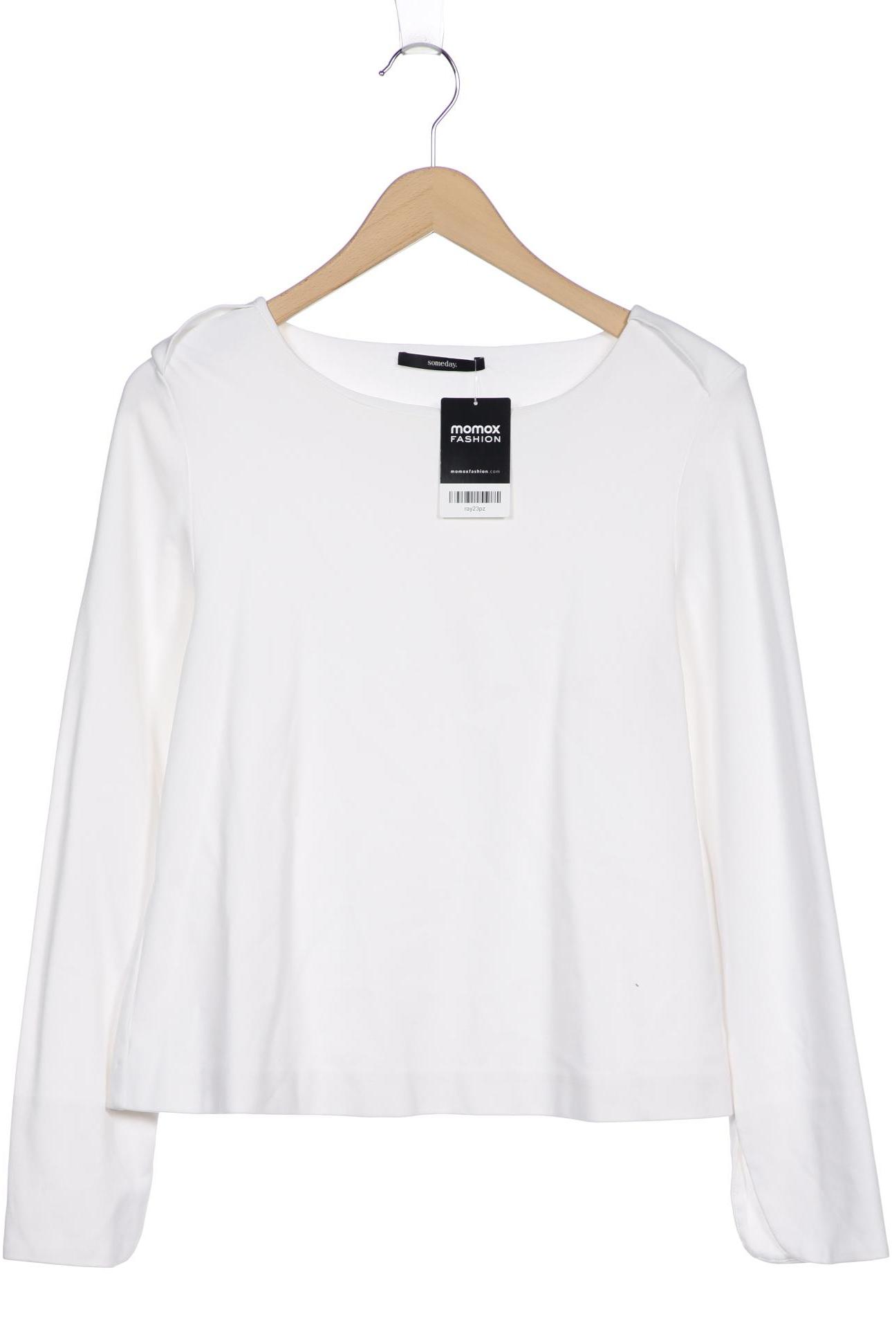 

someday. Damen Langarmshirt, weiß, Gr. 38