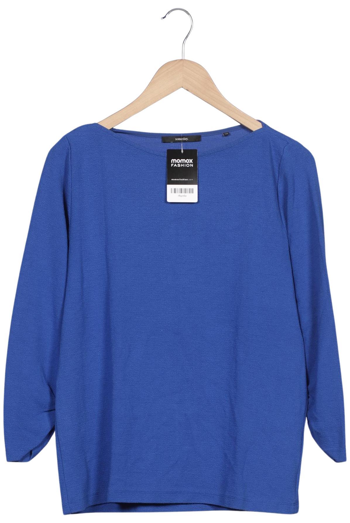 

someday. Damen Langarmshirt, blau, Gr. 40