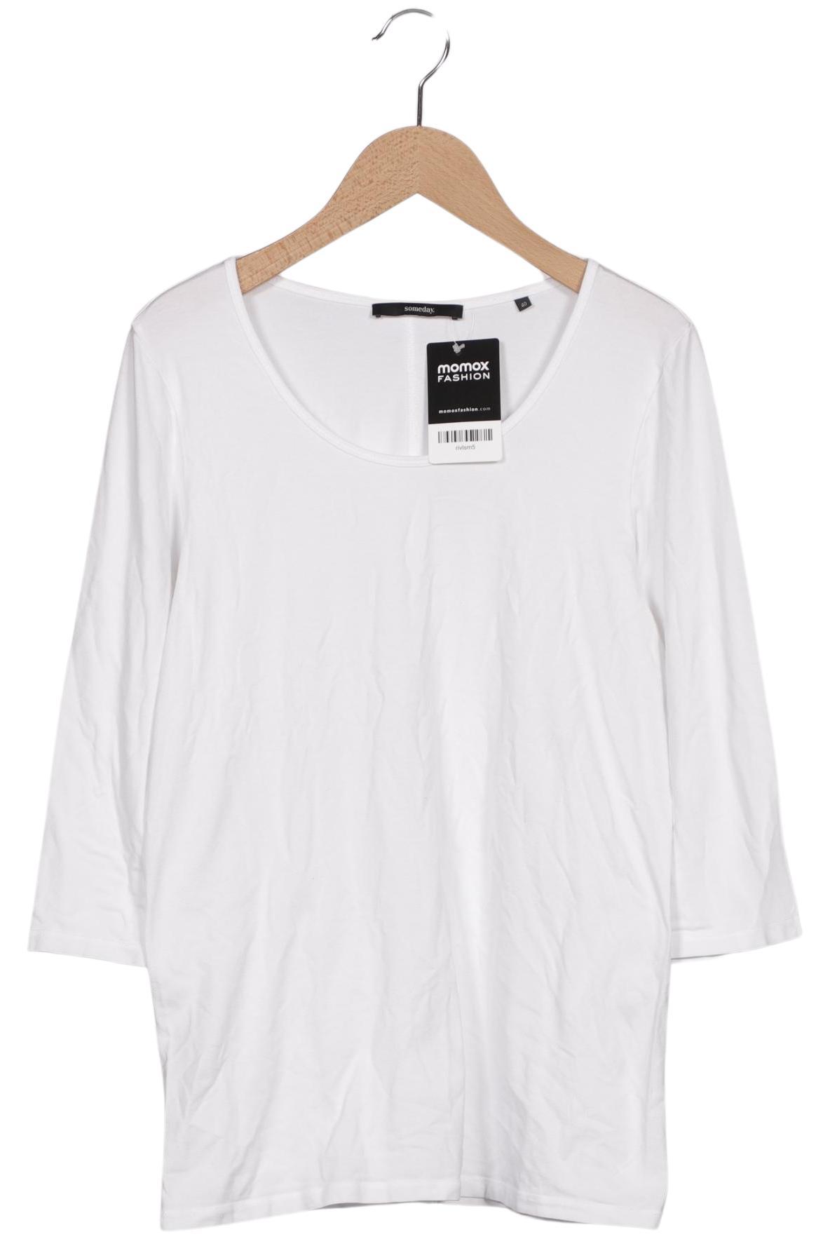 

someday. Damen Langarmshirt, weiß, Gr. 40