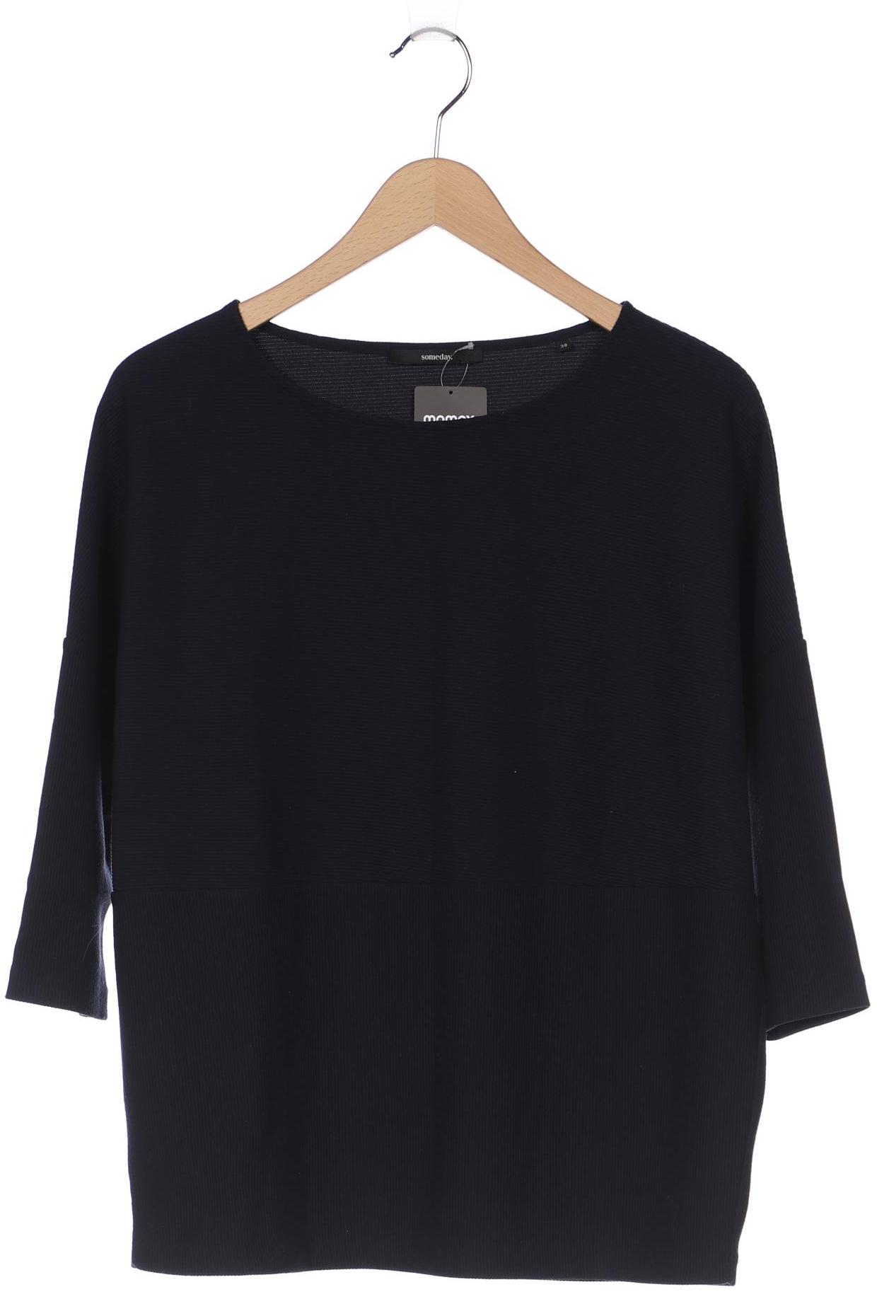 

someday. Damen Langarmshirt, marineblau, Gr. 38