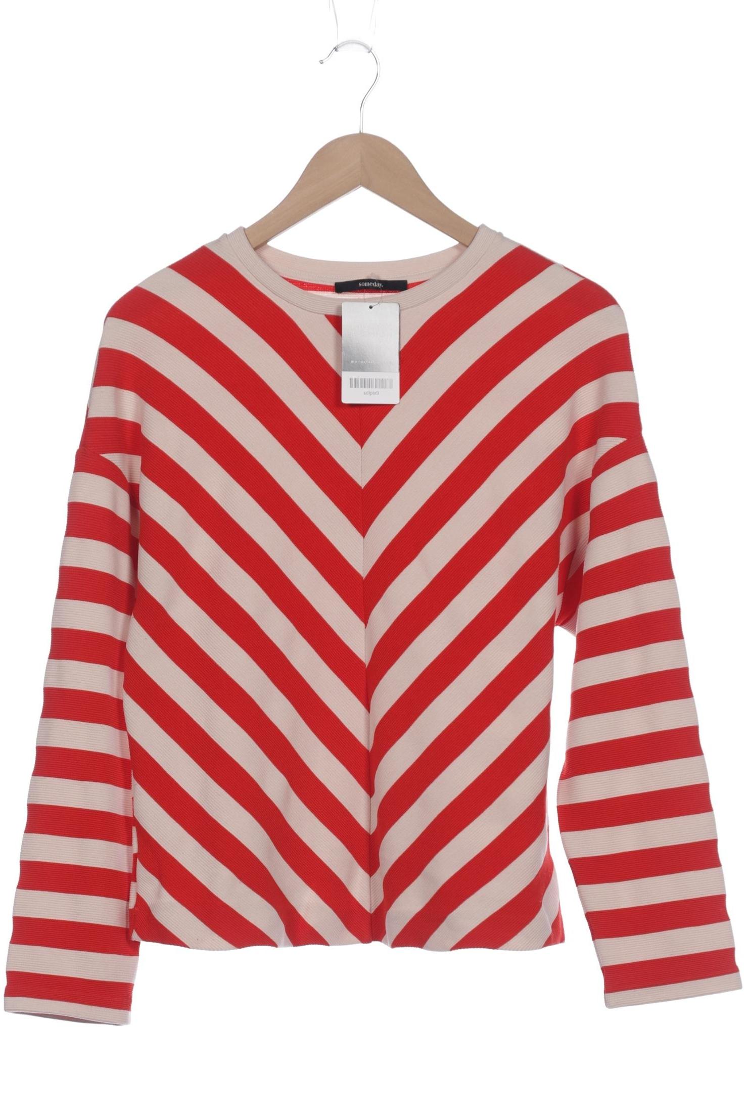 

someday. Damen Langarmshirt, rot, Gr. 38