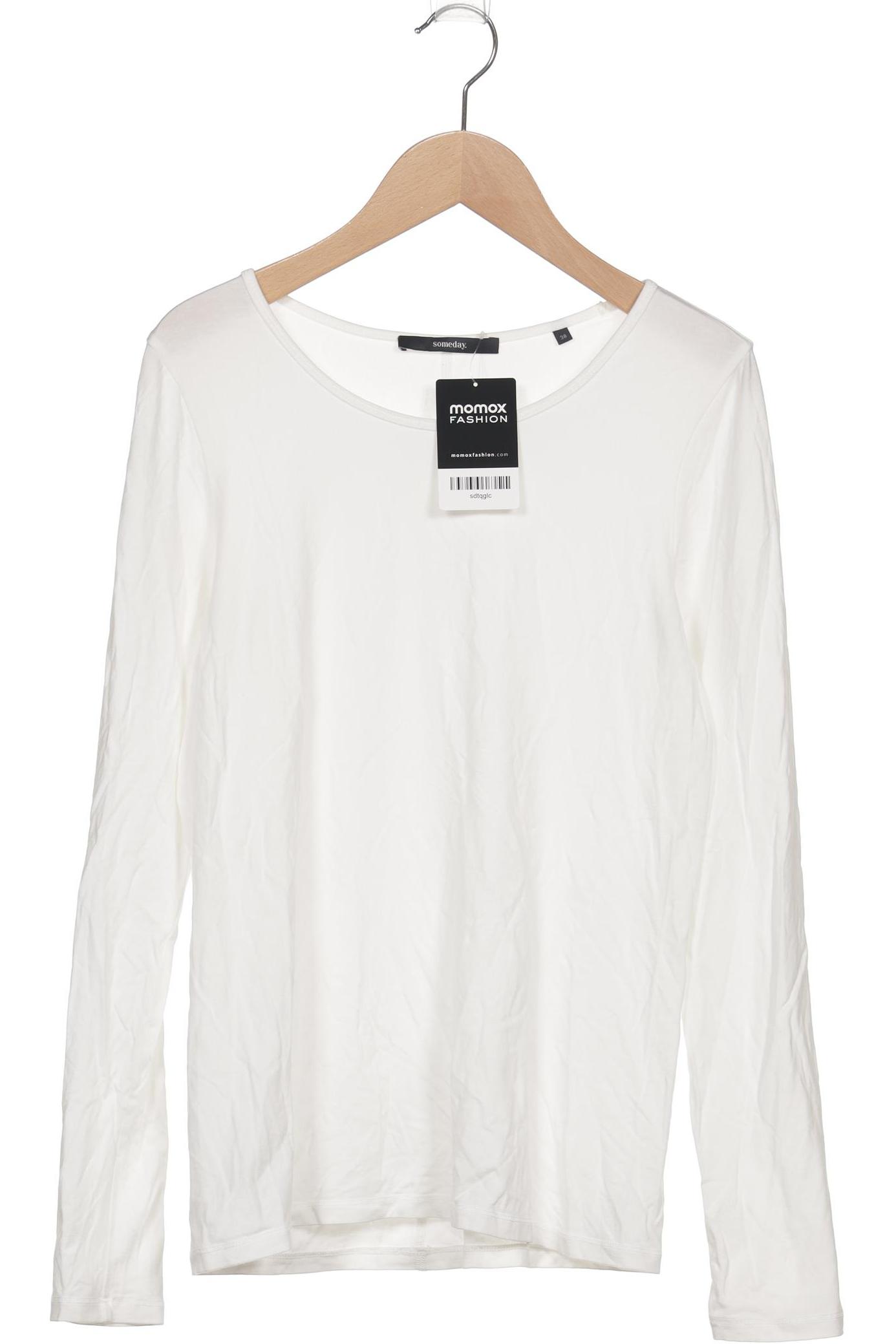

someday. Damen Langarmshirt, weiß, Gr. 38