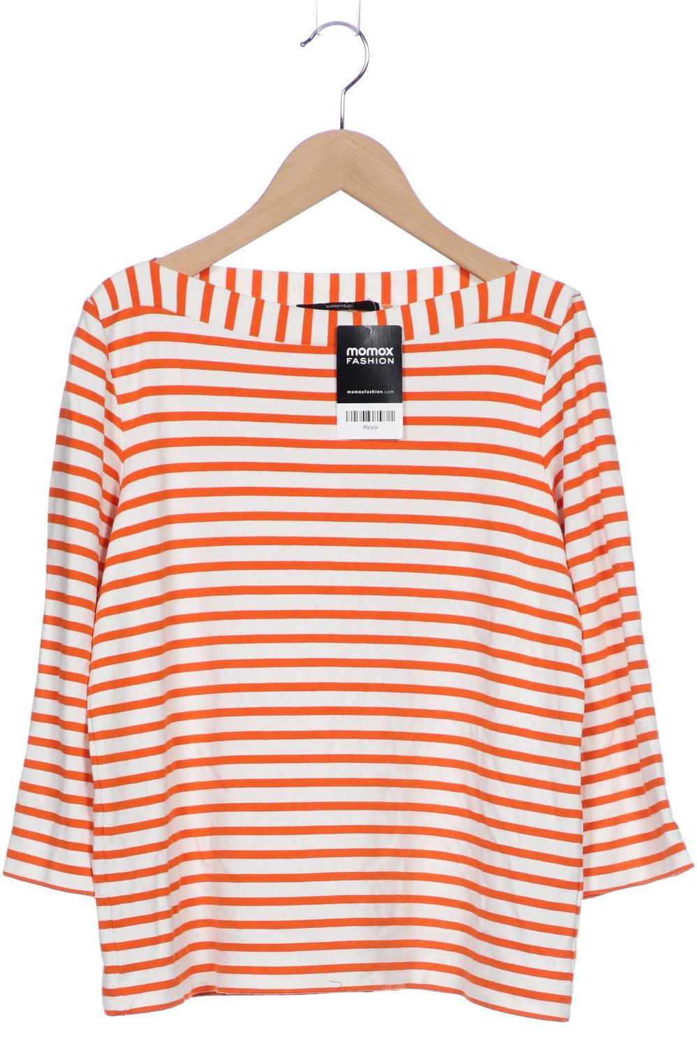 

someday. Damen Langarmshirt, orange, Gr. 38