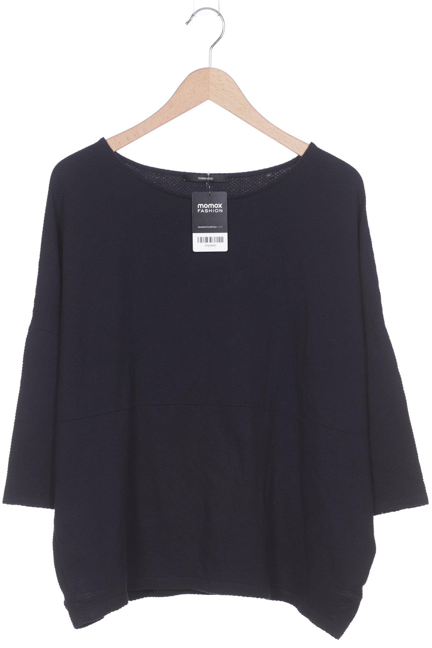 

someday. Damen Langarmshirt, marineblau, Gr. 40