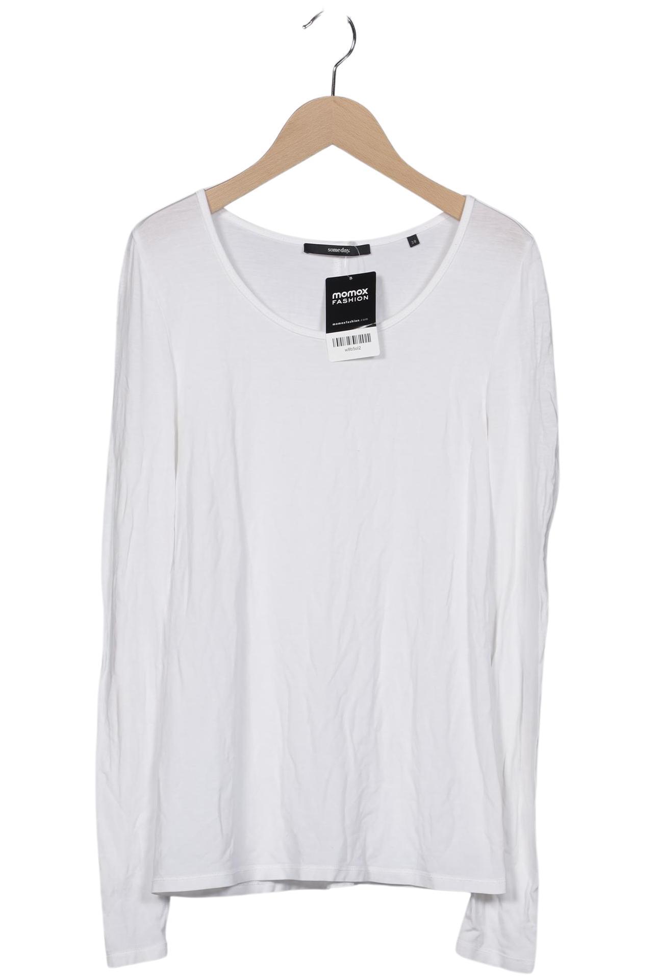 

someday. Damen Langarmshirt, weiß, Gr. 38