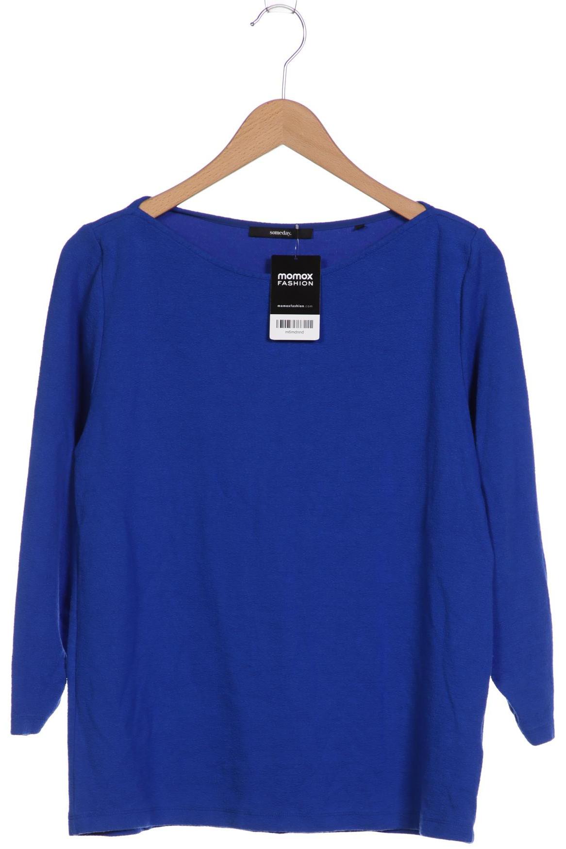 

someday. Damen Langarmshirt, blau, Gr. 42