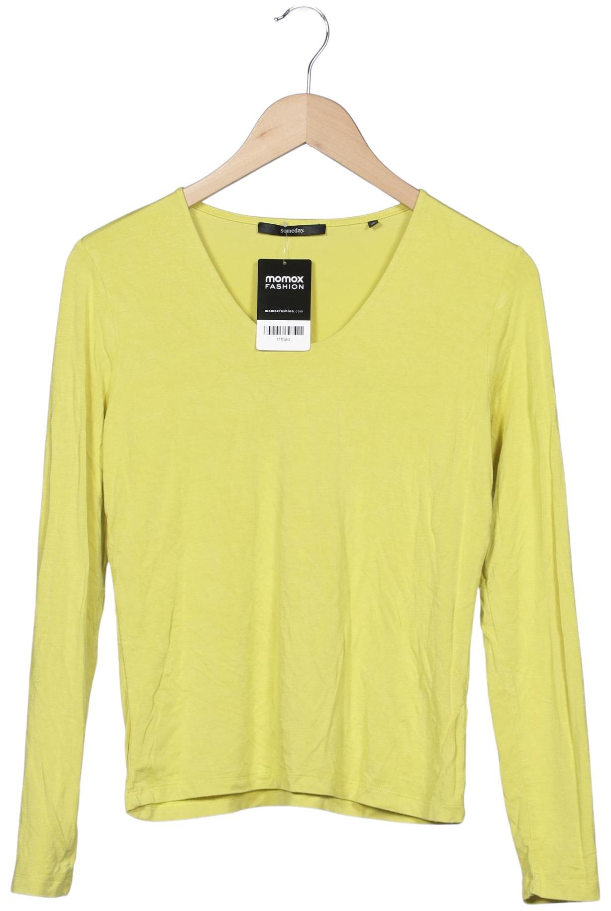 

someday. Damen Langarmshirt, hellgrün, Gr. 36