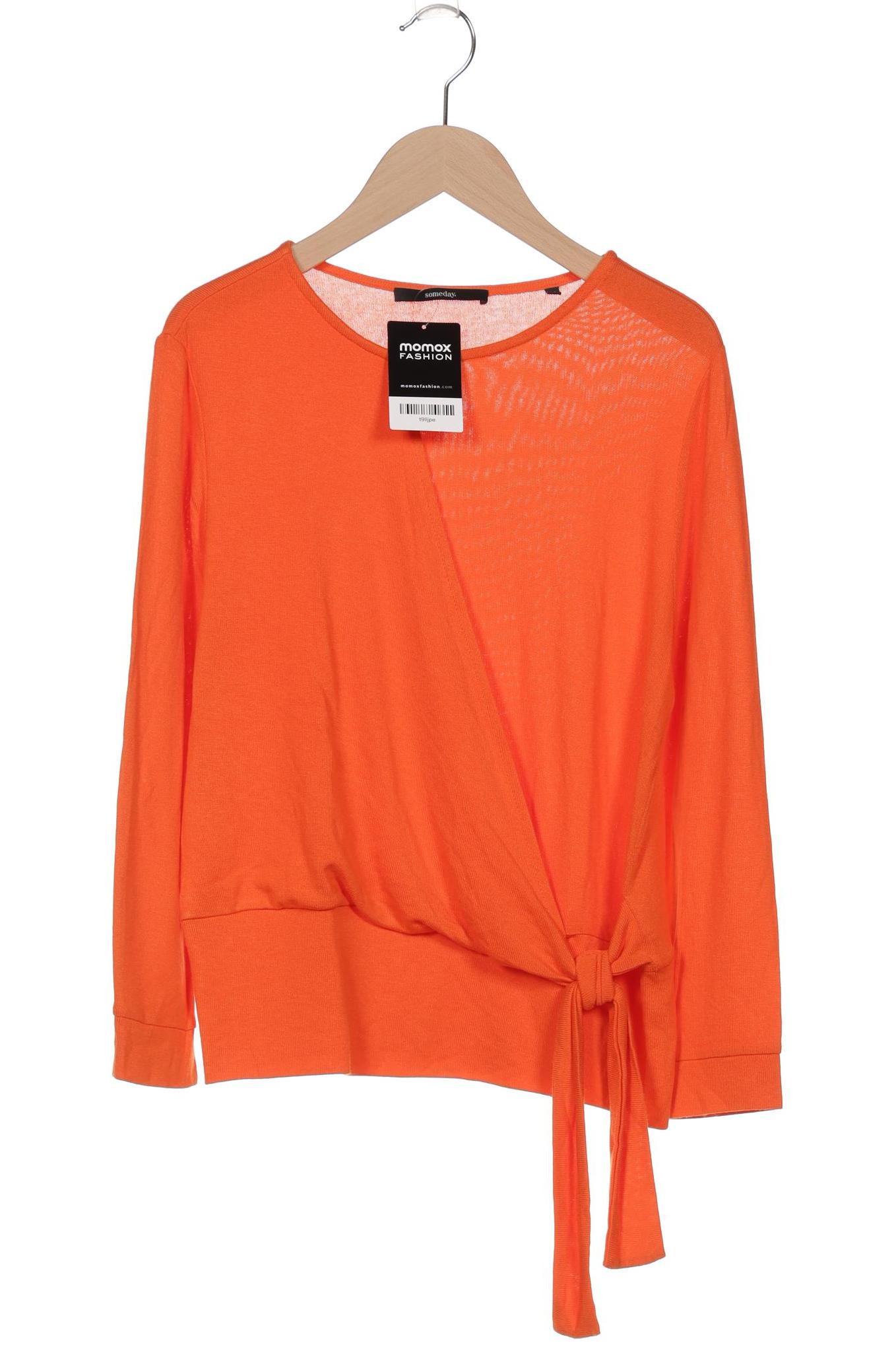 

someday. Damen Langarmshirt, orange, Gr. 36