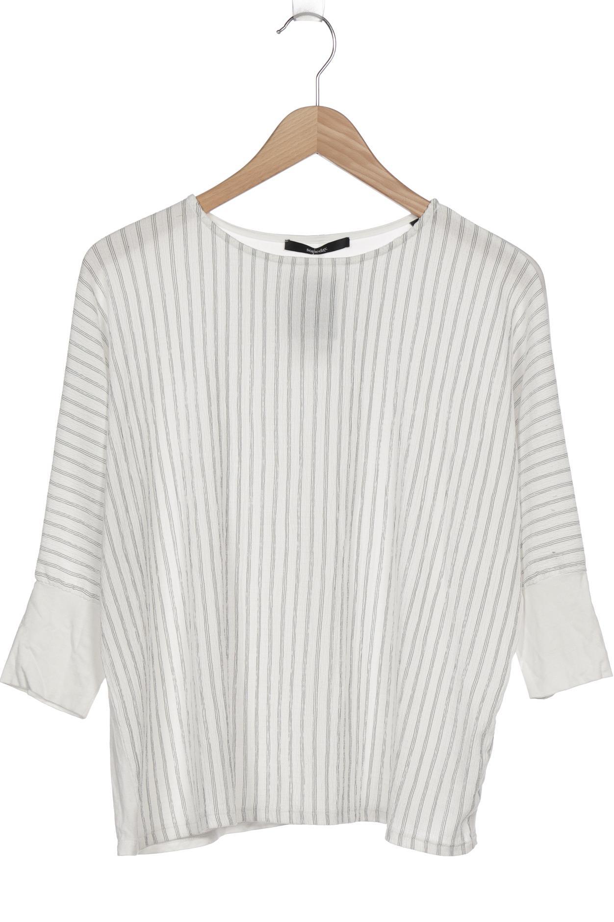 

someday. Damen Langarmshirt, weiß
