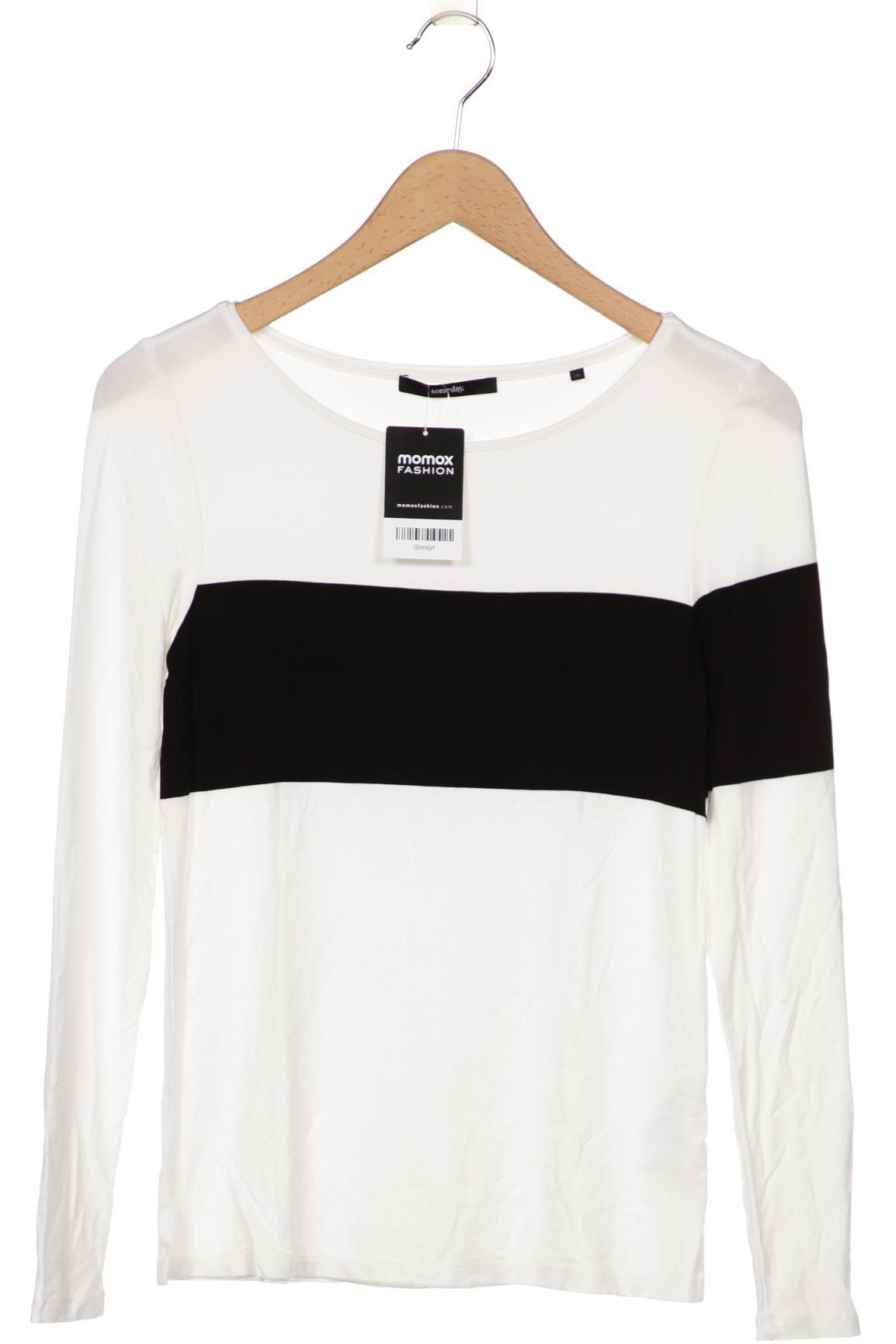 

someday. Damen Langarmshirt, weiß, Gr. 36